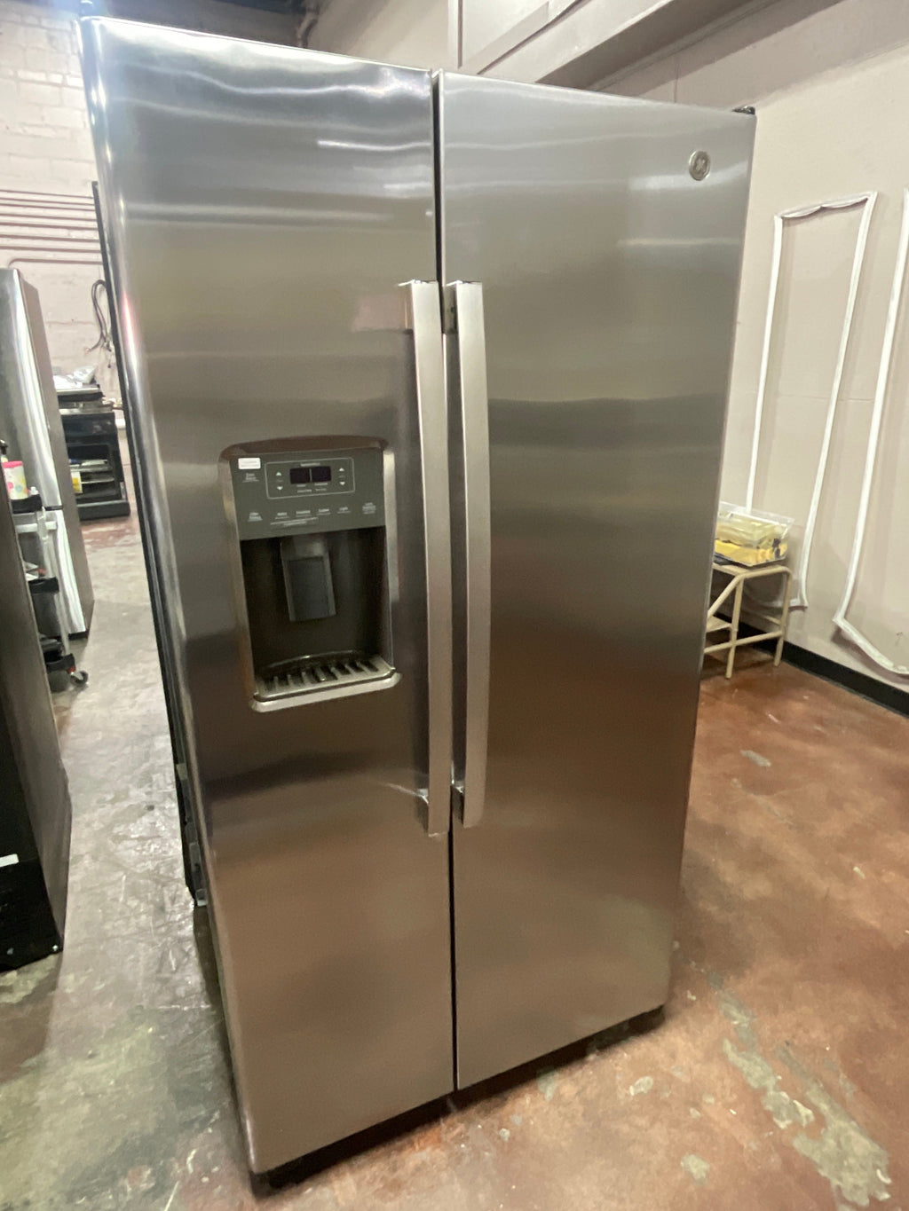 GE® 21.9 Cu. Ft. Counter-Depth Side-By-Side Refrigerator