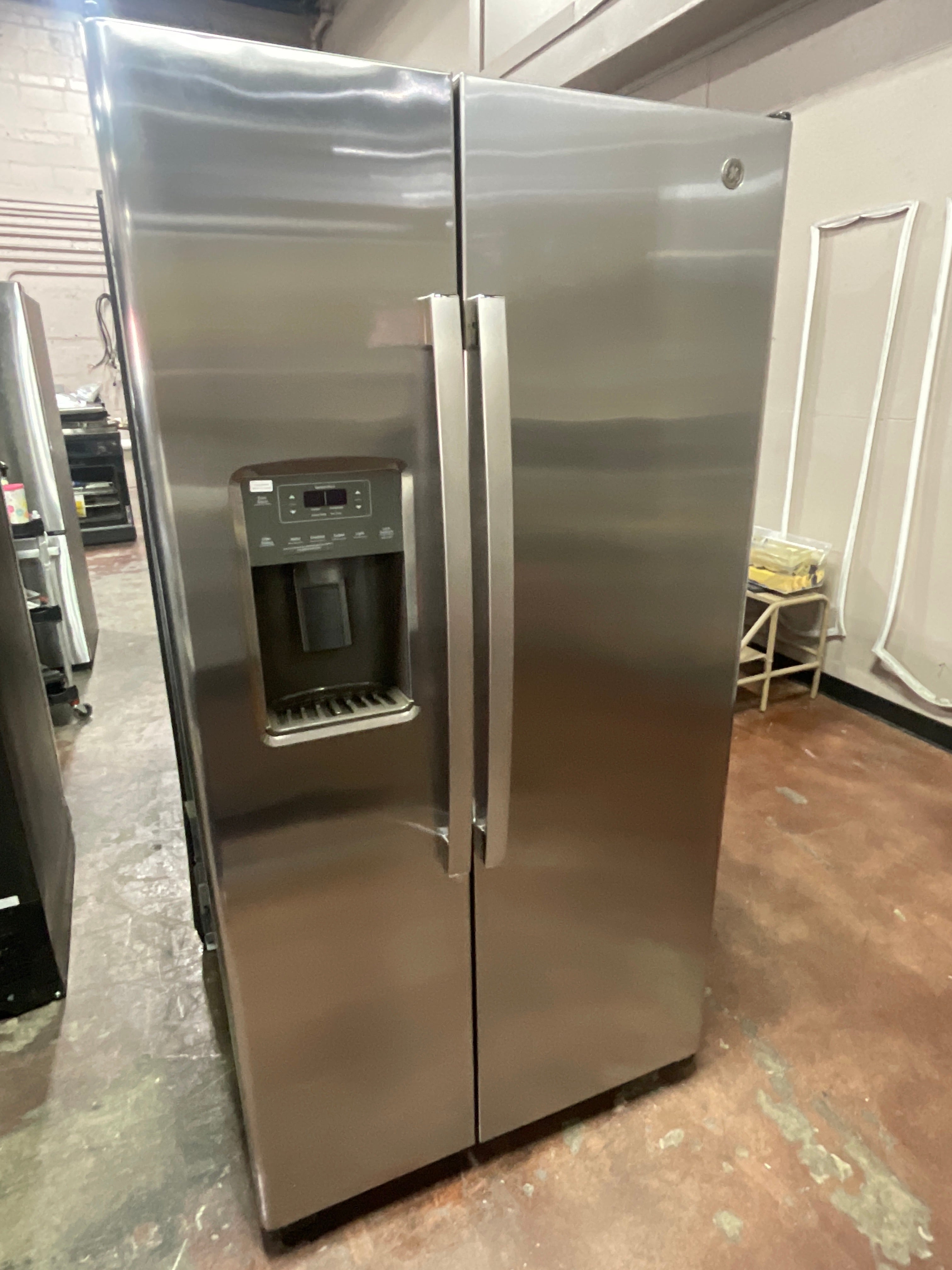 GE® 21.9 Cu. Ft. Counter-Depth Side-By-Side Refrigerator