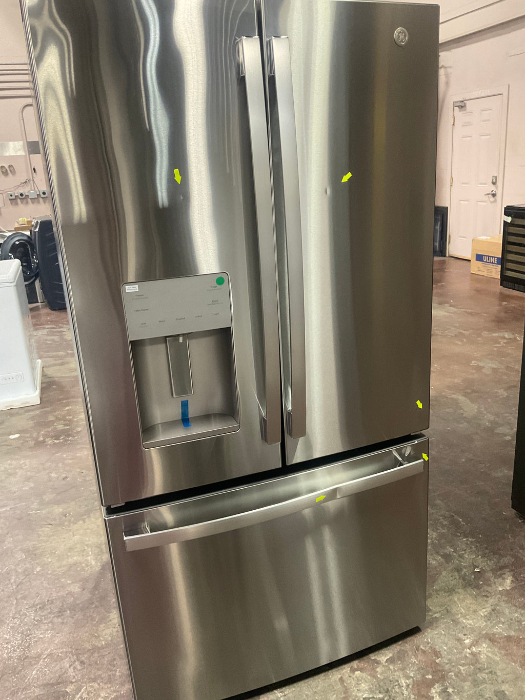 GE ENERGY STAR 25.7 Cu. Ft. Fingerprint Resistant French-Door Refrigerator