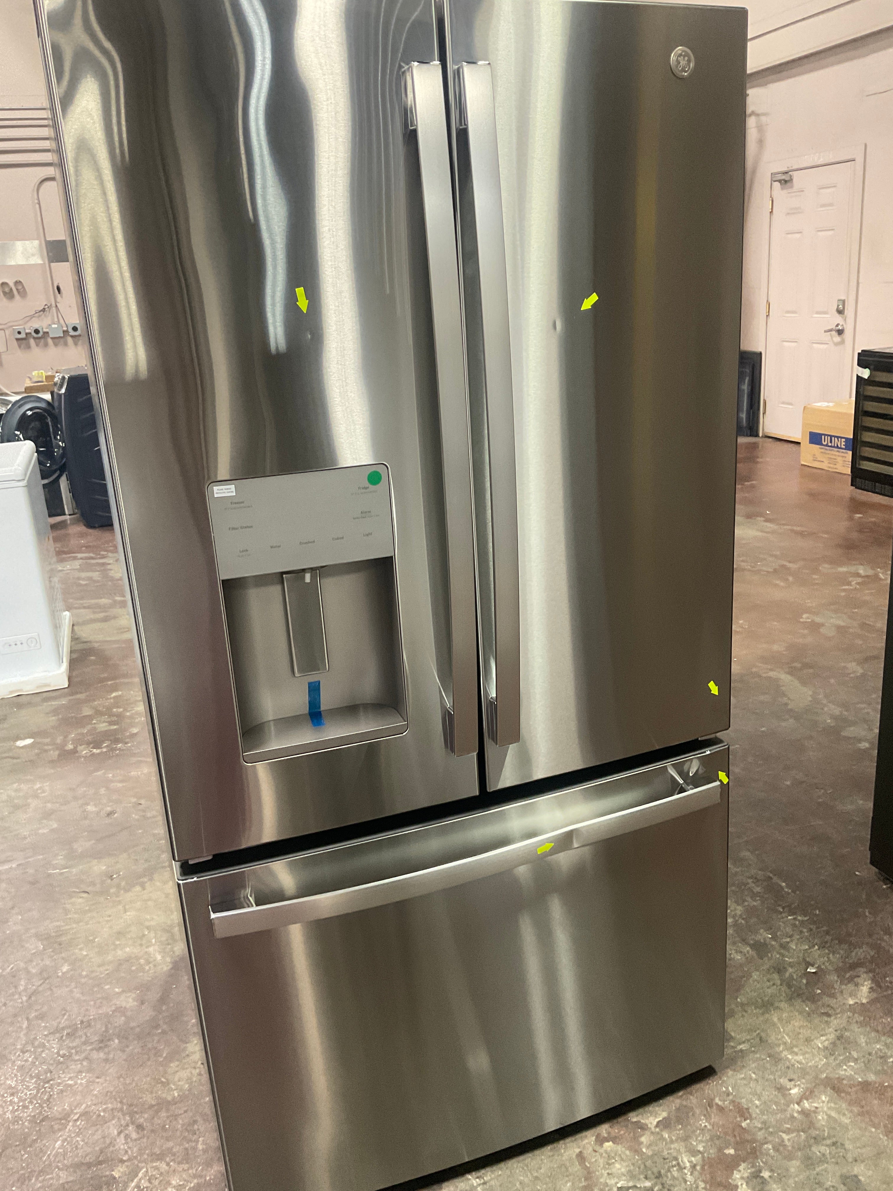GE ENERGY STAR 25.7 Cu. Ft. Fingerprint Resistant French-Door Refrigerator