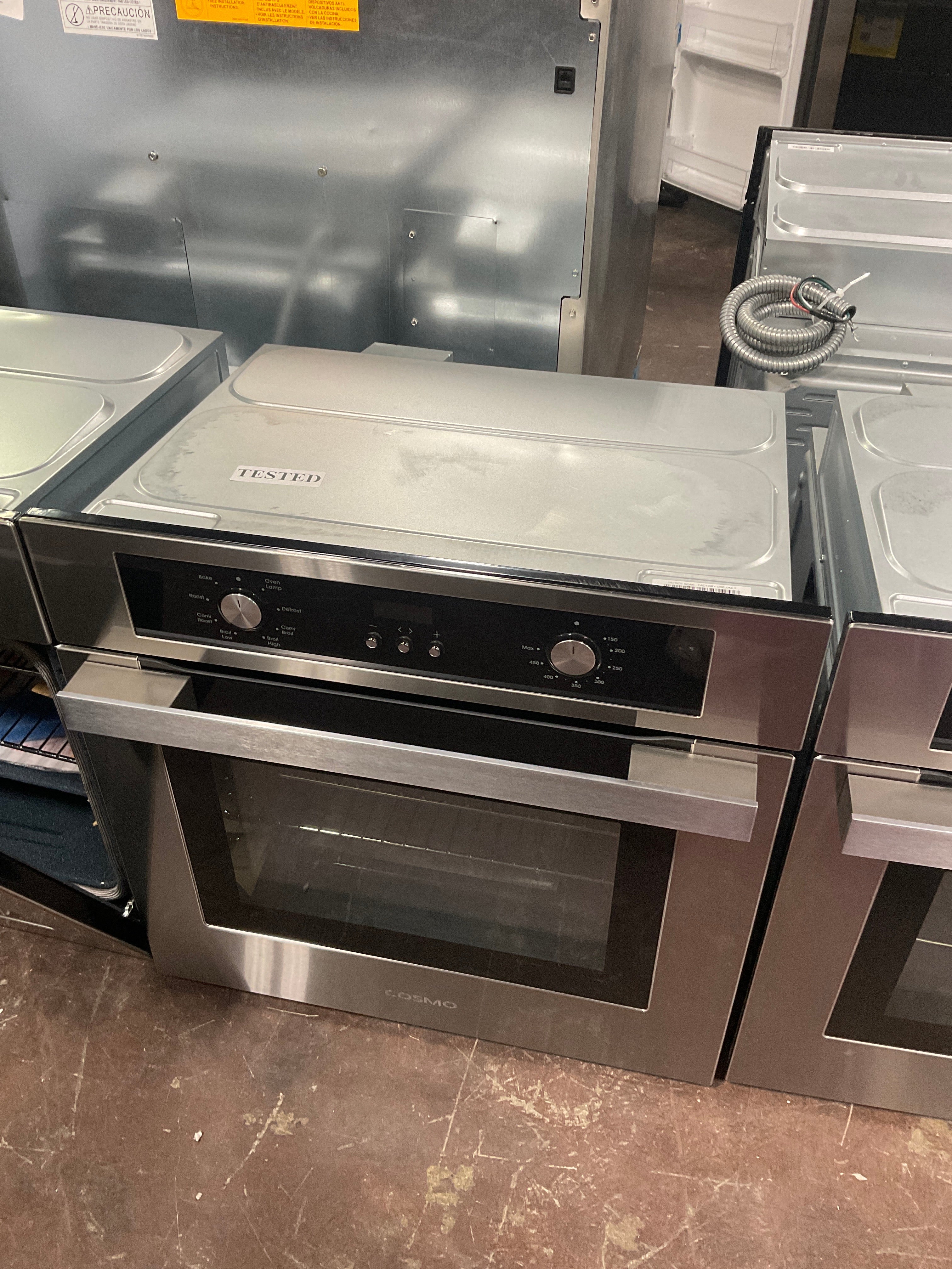 24" Single Electric Built-In Wall Oven