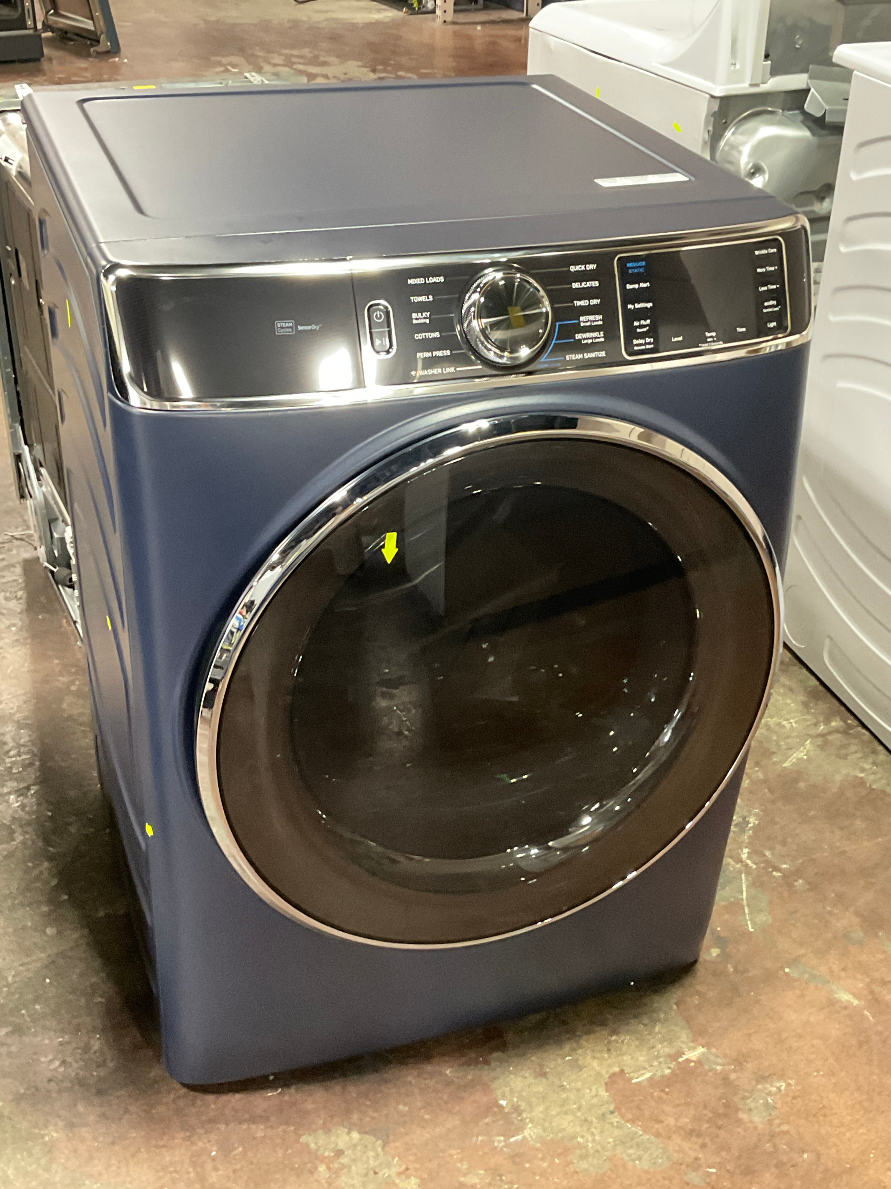 GE Profile™ 7.8 cu. ft. Capacity Smart Front Load Electric Dryer with Steam and Sanitize Cycle