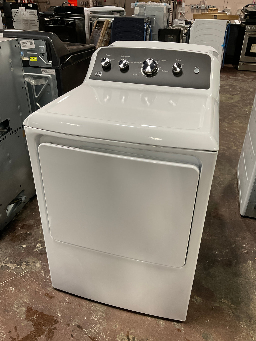 GE GE® 7.2 cu. ft. Capacity Electric Dryer with Up To 120 ft. Venting and Extended Tumble