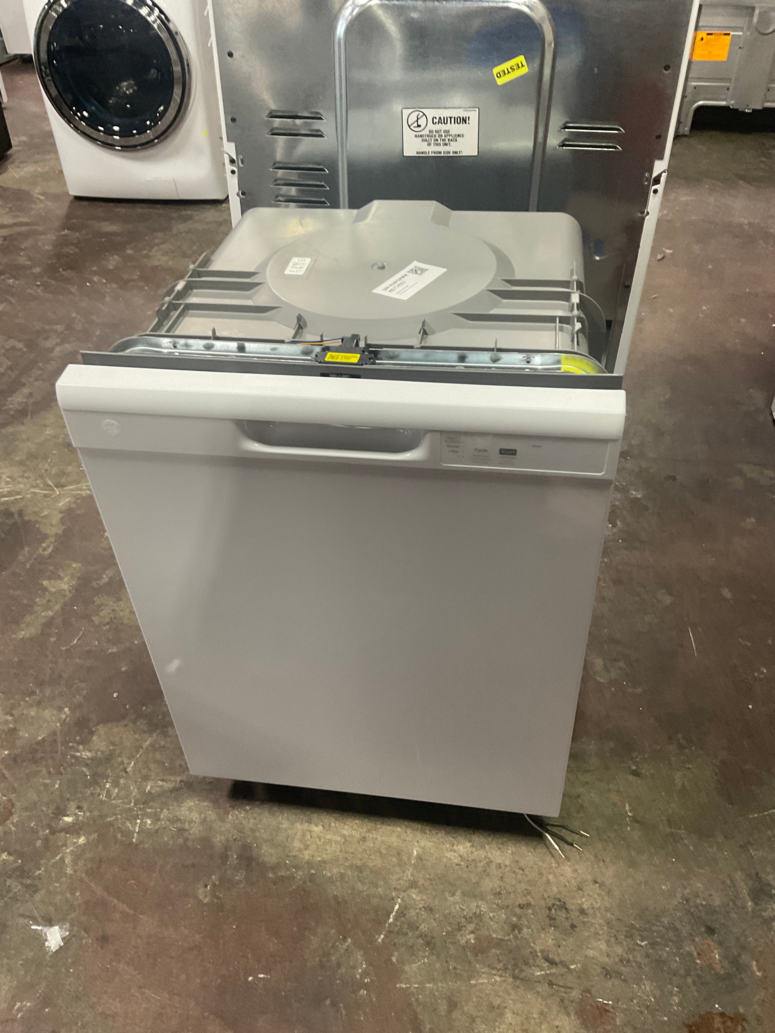 GE® Dishwasher with Front Controls