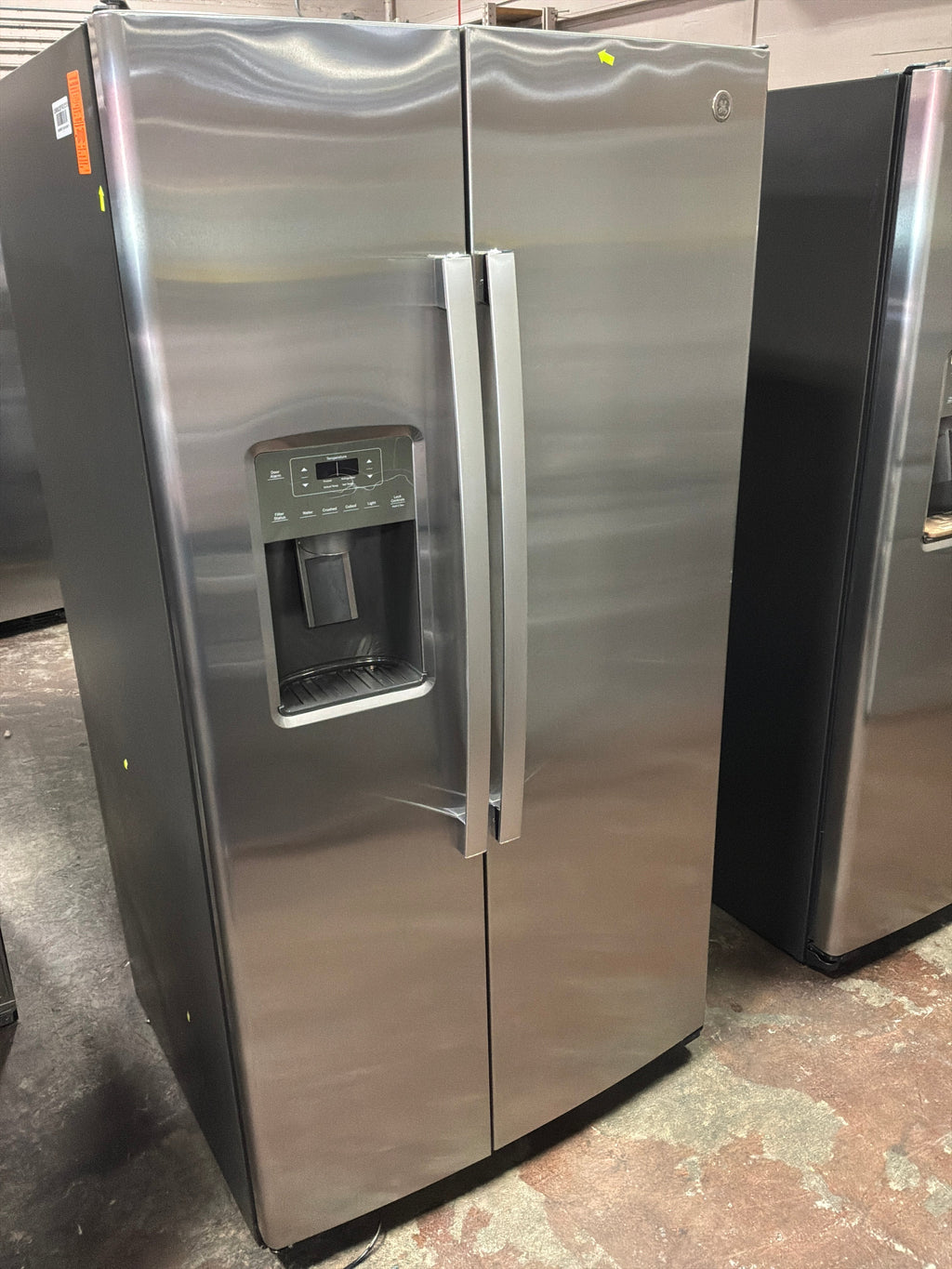 GE® ENERGY STAR® 25.3 Cu. Ft. Side-By-Side Refrigerator