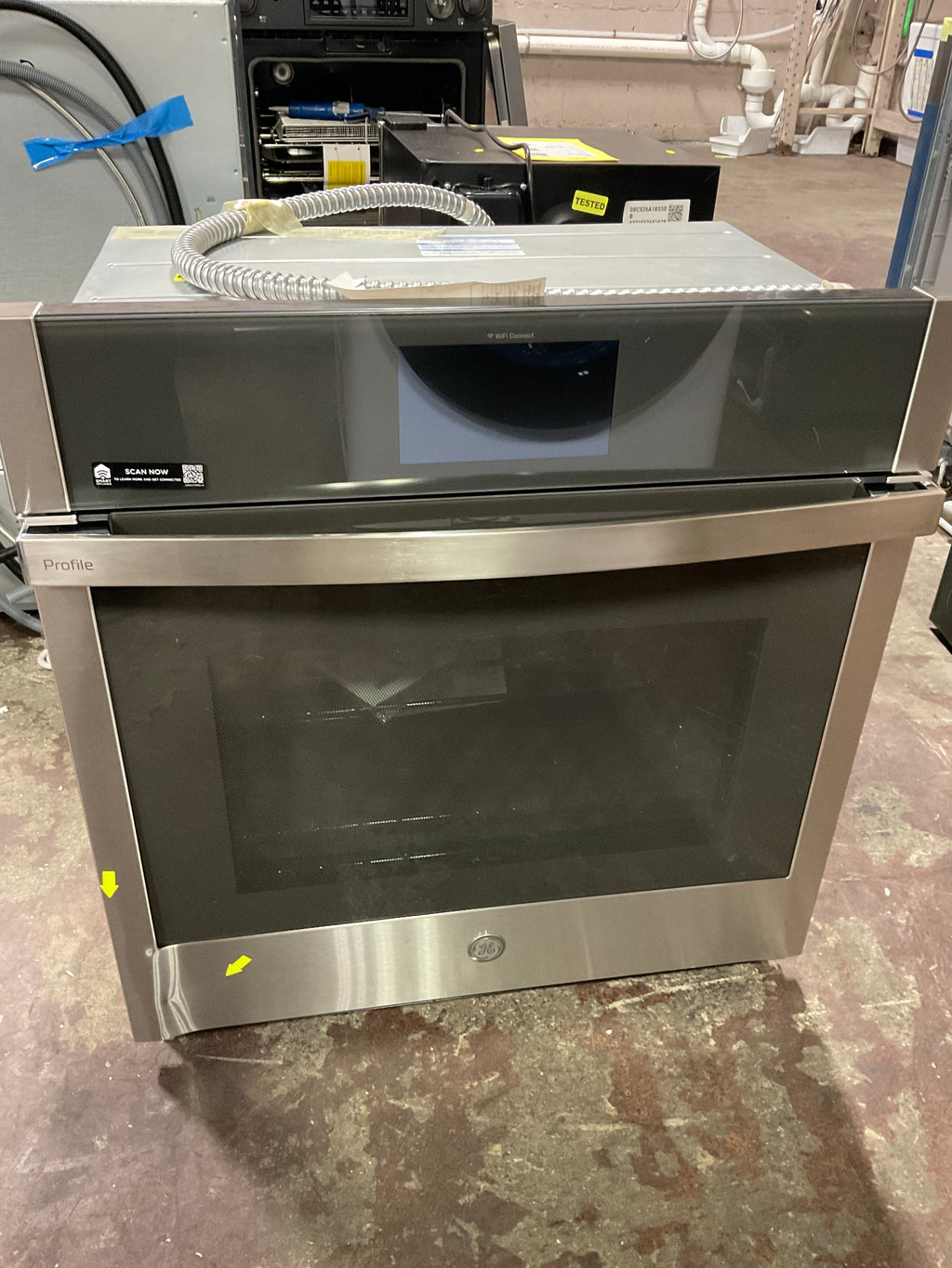 GE Profile™ 27" Smart Built-In Convection Single Wall Oven