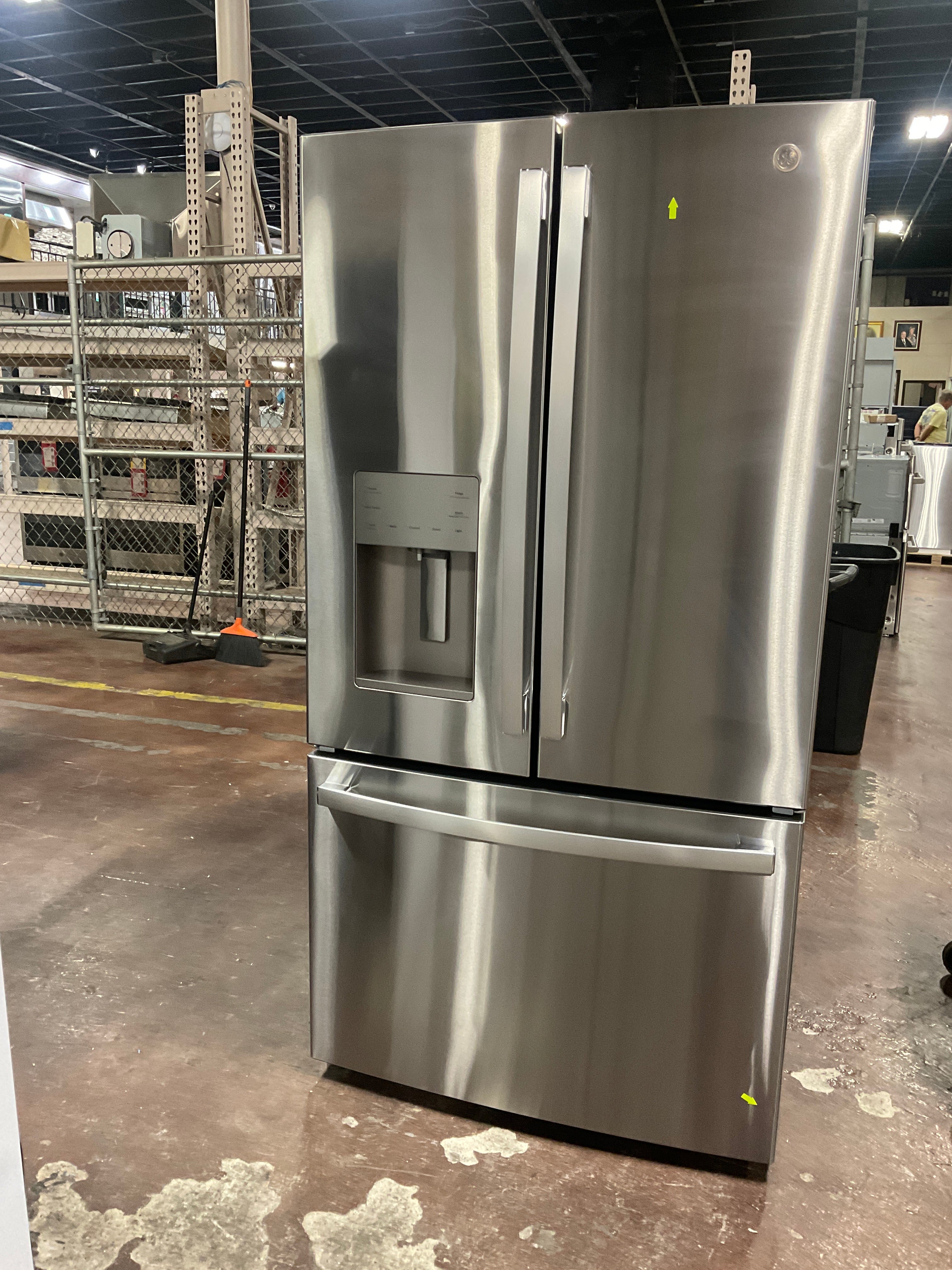GE GE® ENERGY STAR® 20.6 Cu. Ft. Fingerprint Resistant Counter-Depth French-Door Refrigerator