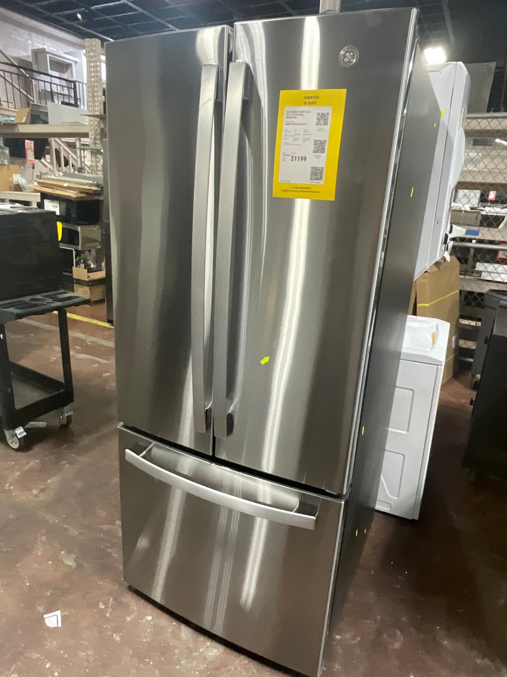 GE® ENERGY STAR® 20.8 Cu. Ft. French-Door Refrigerator