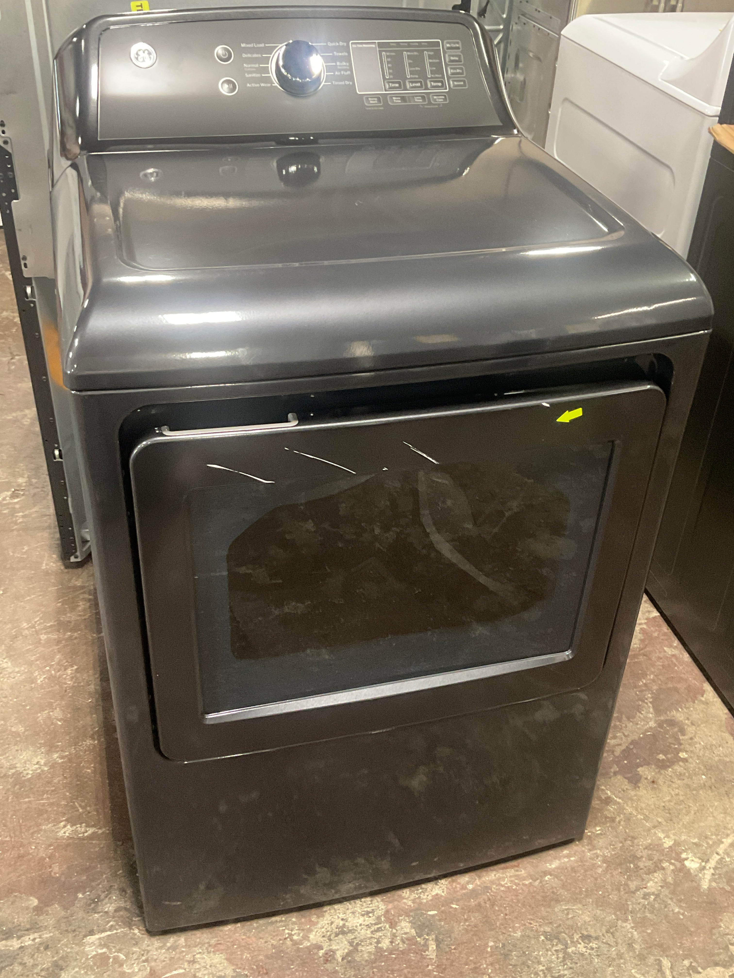 GE GE® 7.4 cu. ft. Capacity Electric Dryer with Up To 120 ft. Venting and Sensor Dry
