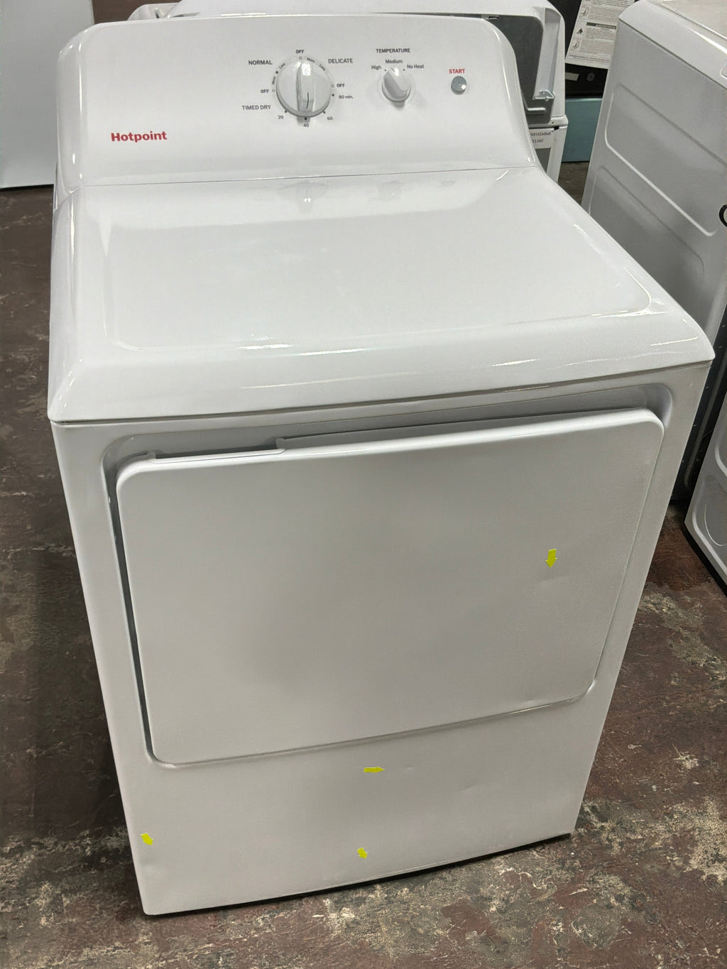 Hotpoint® 6.2 cu. ft. Capacity  Electric Dryer with Up To 120 ft. Venting and Shallow Depth