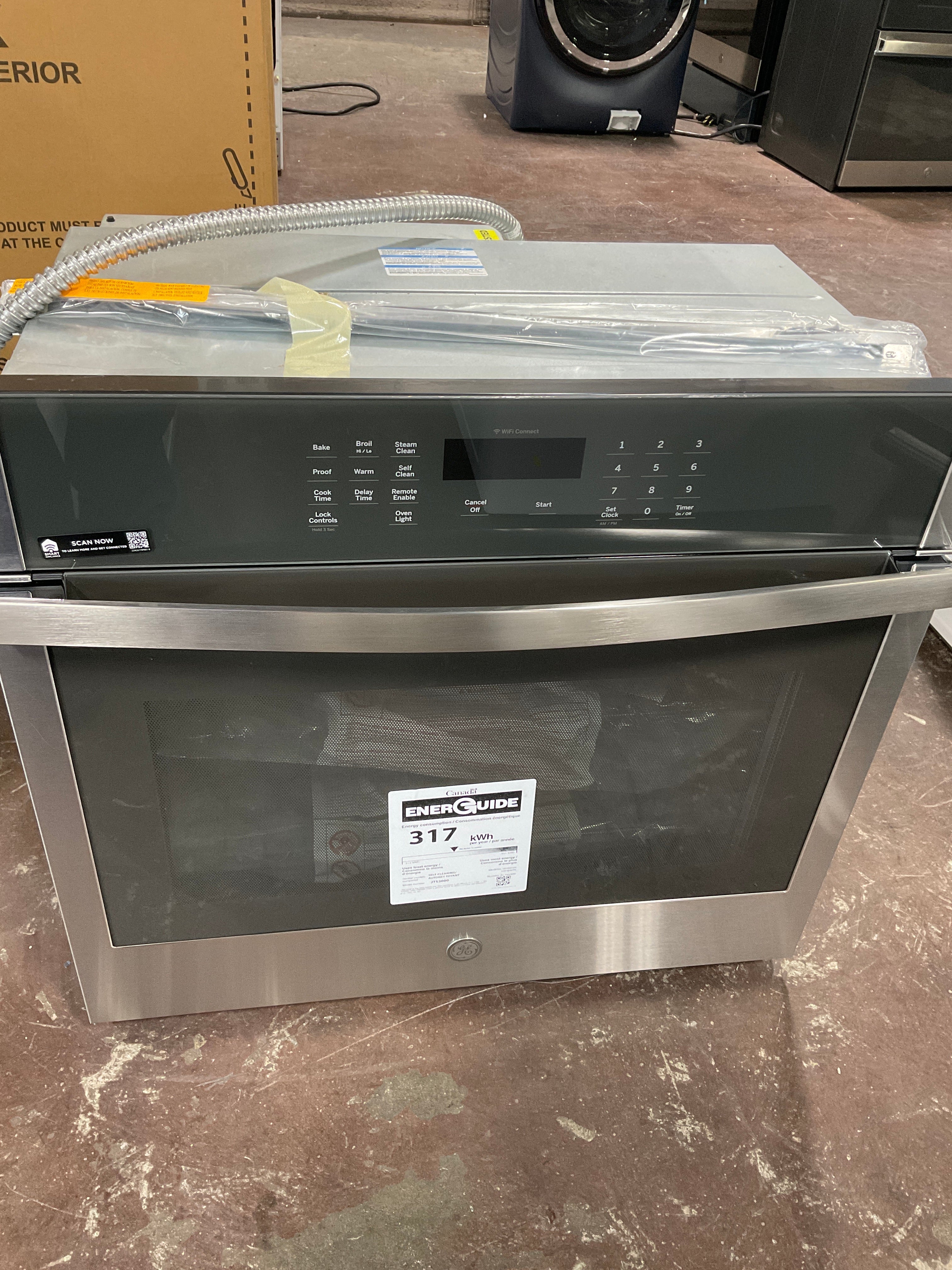 GE GE® 30" Smart Built-In Self-Clean Single Wall Oven