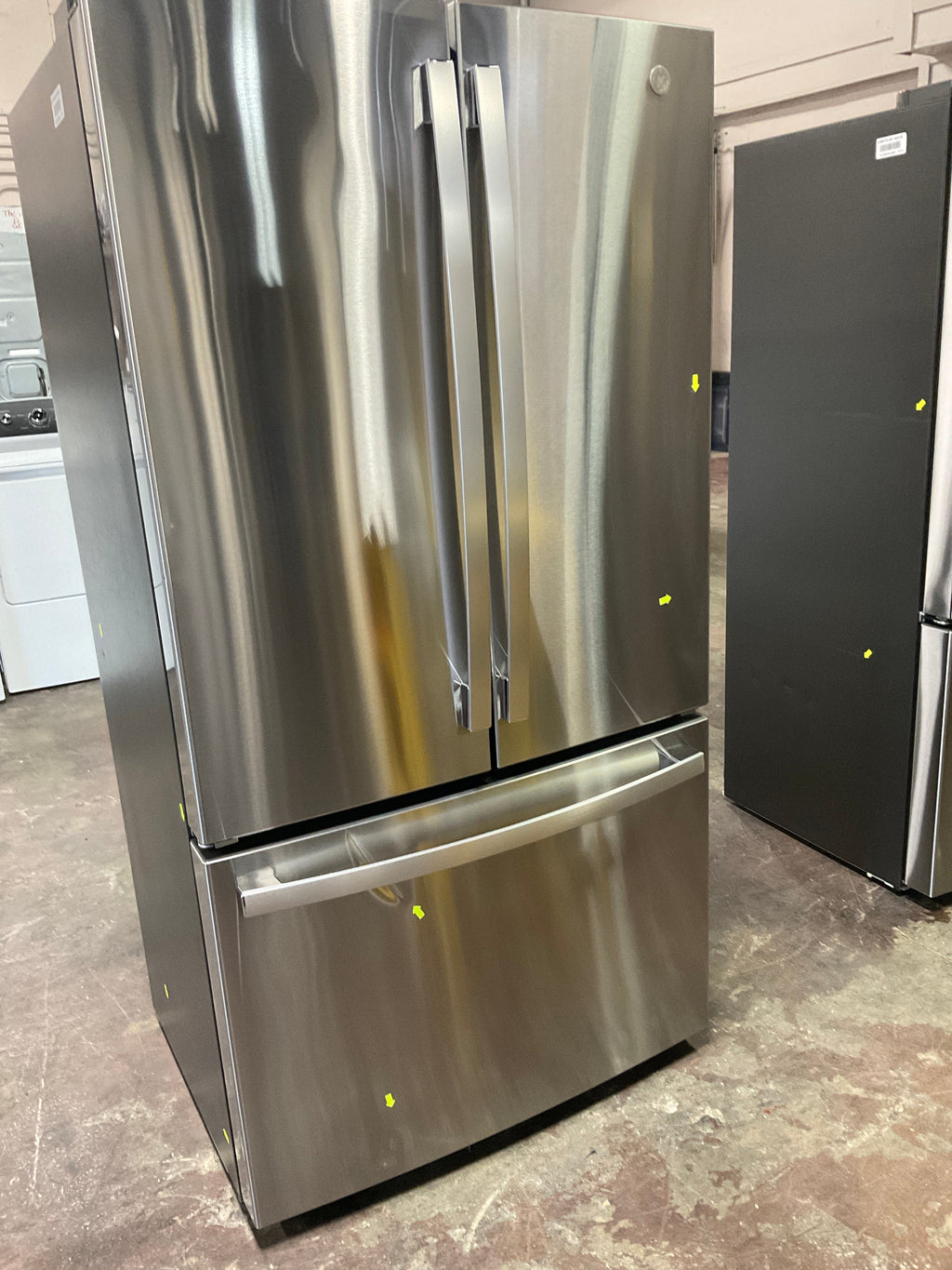 GE GE® ENERGY STAR® 21.9 Cu. Ft. Fingerprint Resistant Counter-Depth French-Door Refrigerator