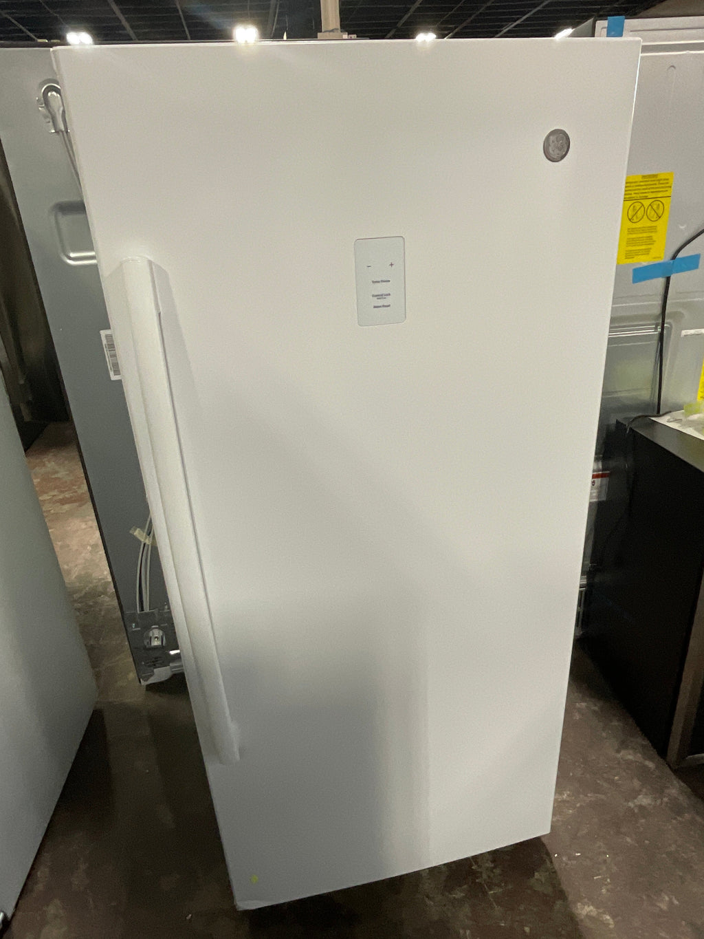 GE® 14.1 Cu. Ft. Frost-Free Garage Ready Upright Freezer