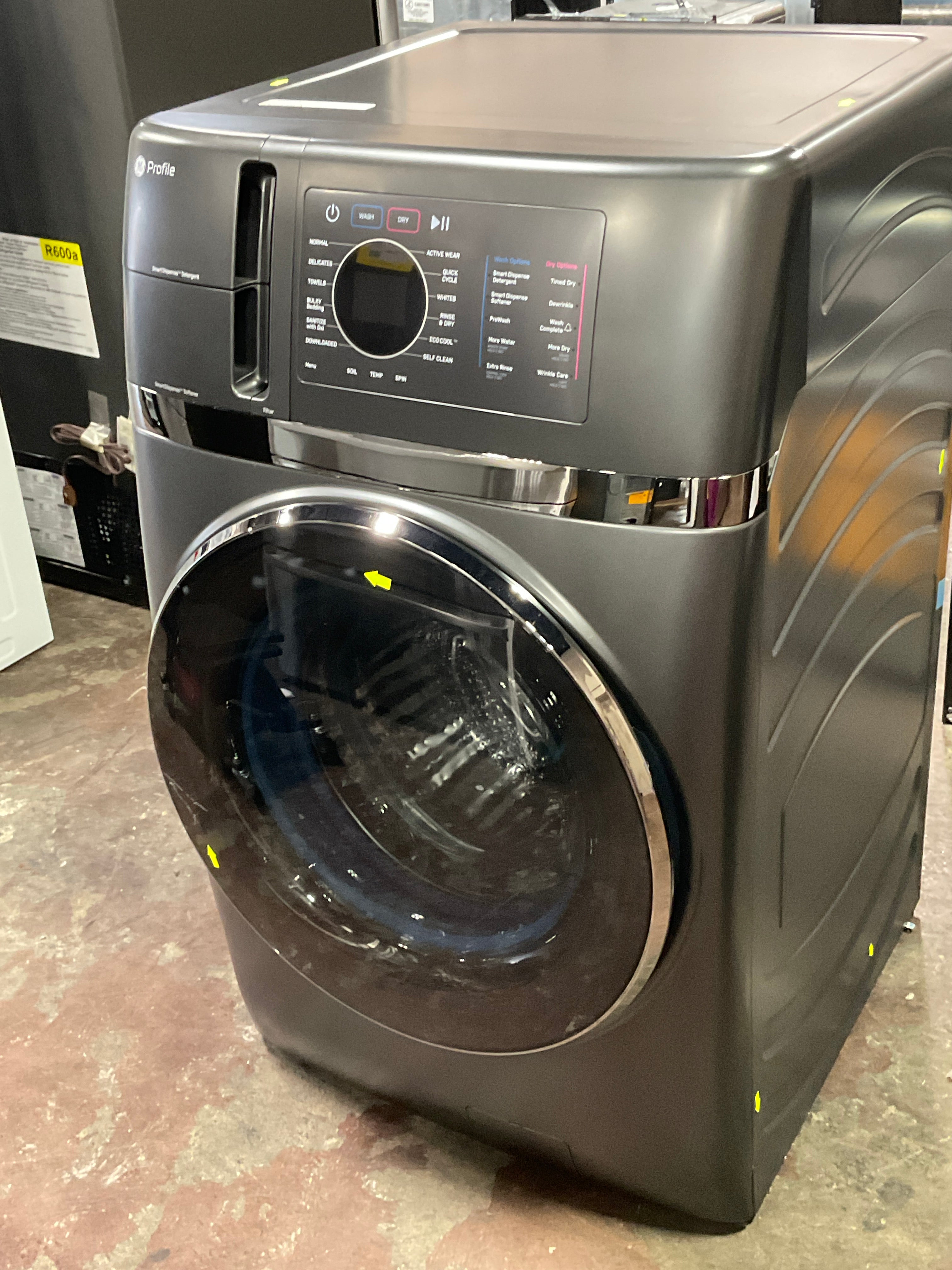 GE Profile ENERGY STAR 4.8 cu. ft. Capacity UltraFast Combo with Ventless Inverter Heat Pump Technology Washer/Dryer