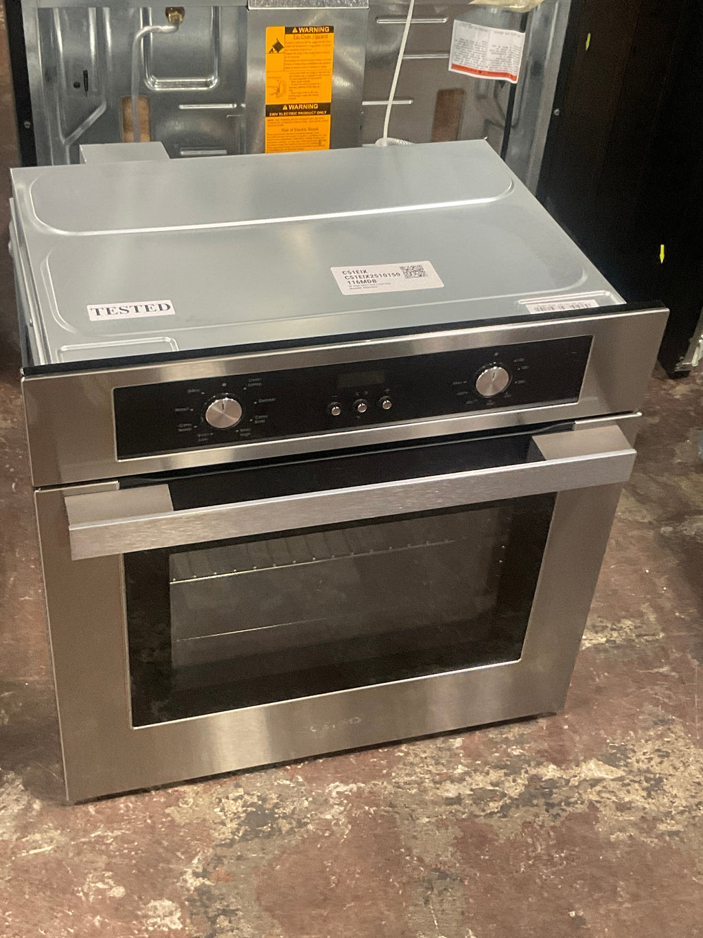 24" Single Electric Built-In Wall Oven