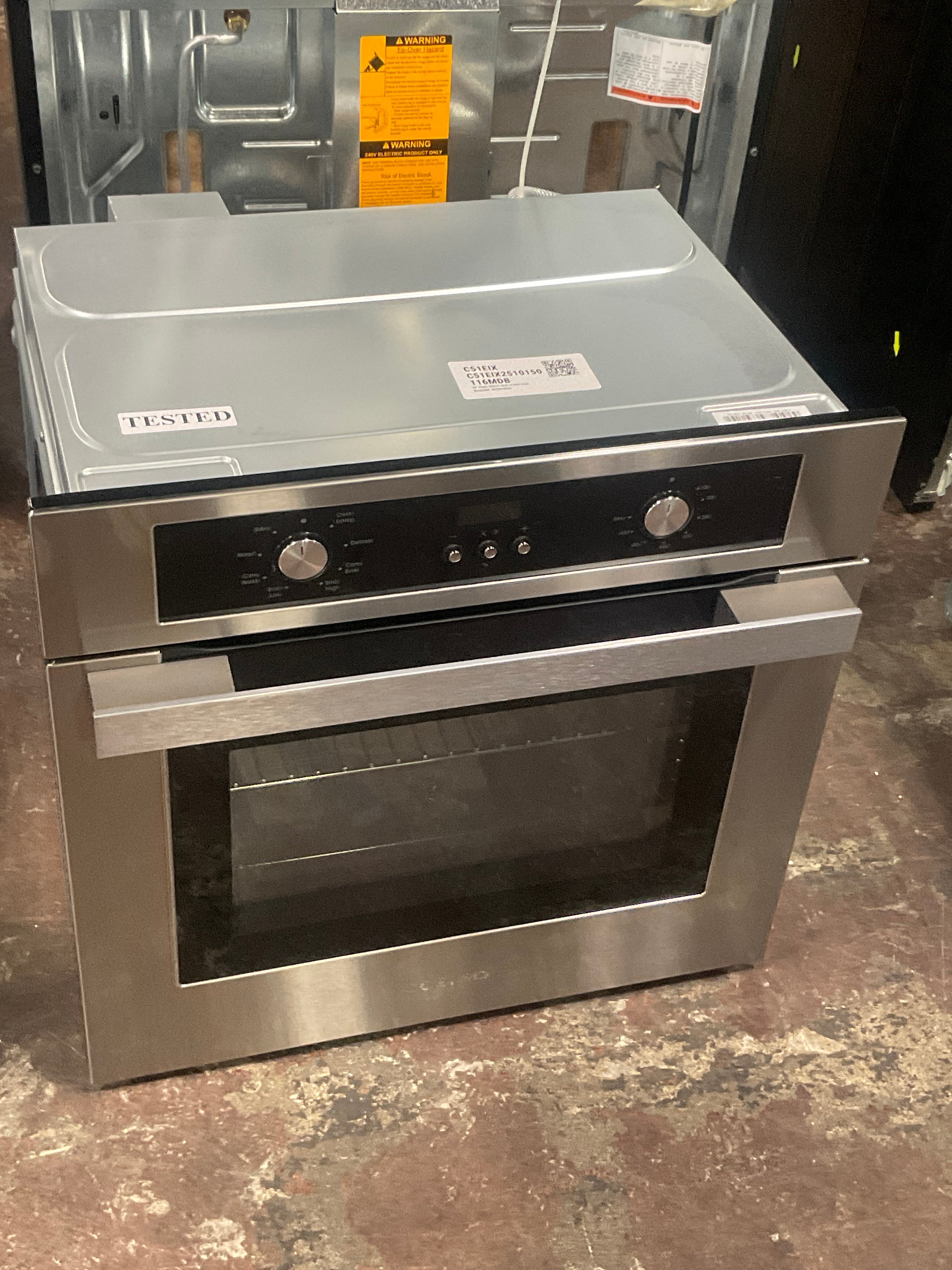 24" Single Electric Built-In Wall Oven