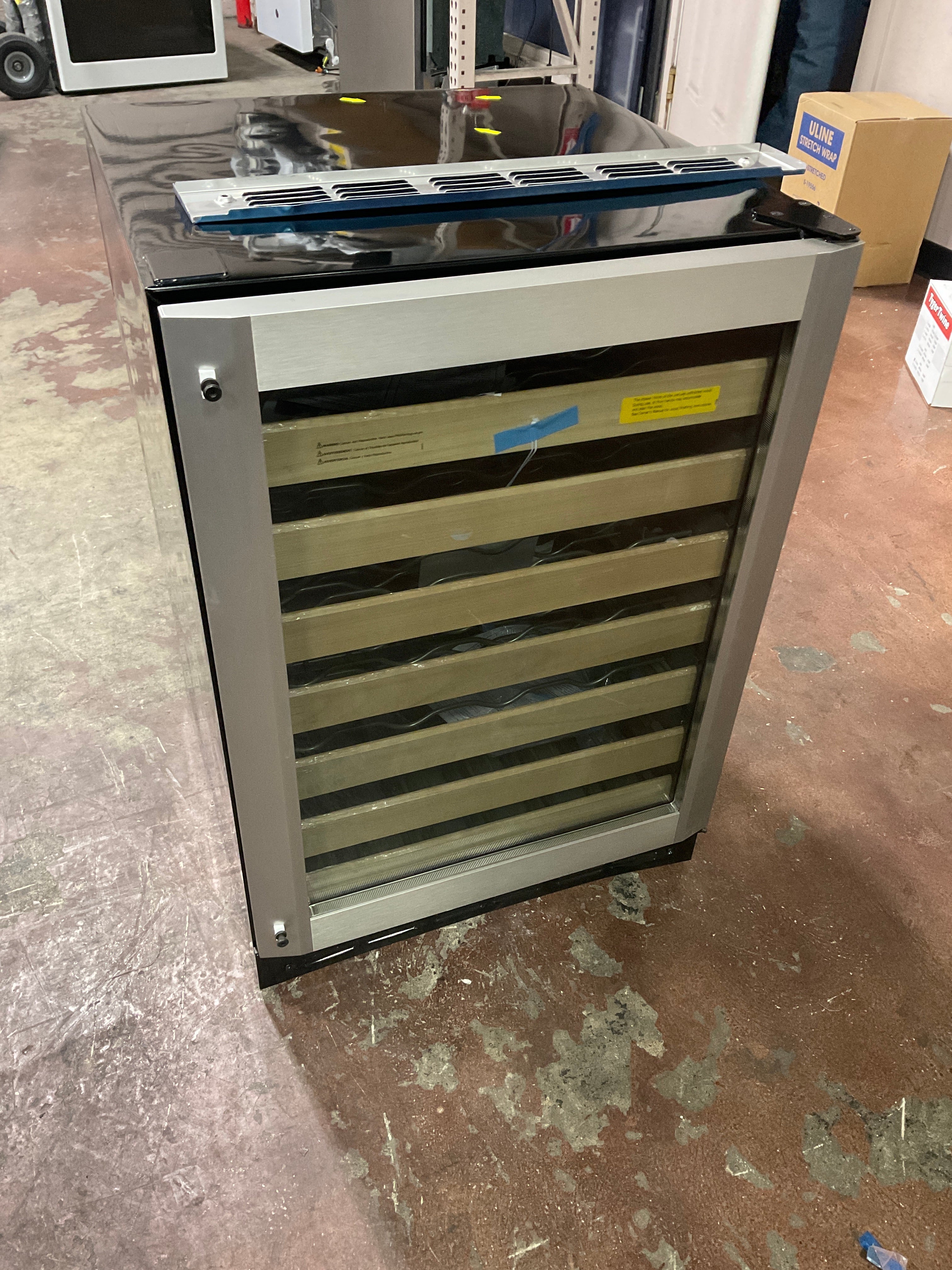 Monogram 24" Stainless Steel Wine Reserve