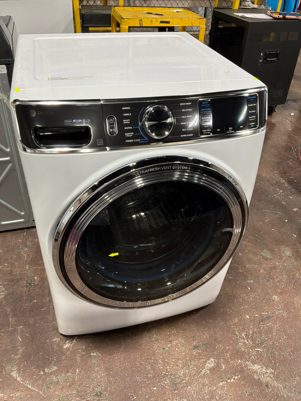 GE Profile™ 5.3 cu. ft. Capacity Smart Front Load ENERGY STAR® Washer with UltraFresh™ Vent System+ with OdorBlock™