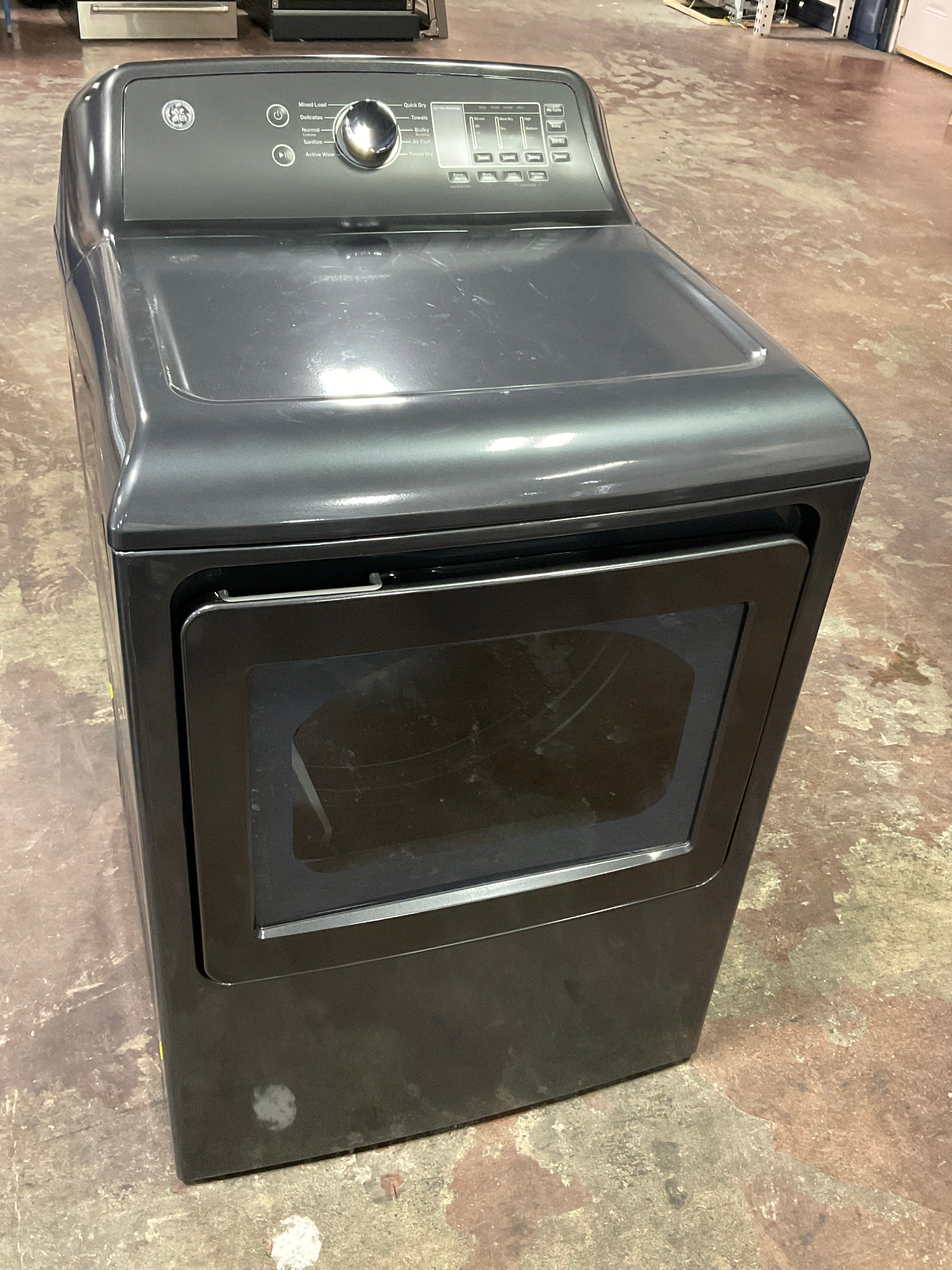 GE GE® 7.4 cu. ft. Capacity Electric Dryer with Up To 120 ft. Venting and Sensor Dry