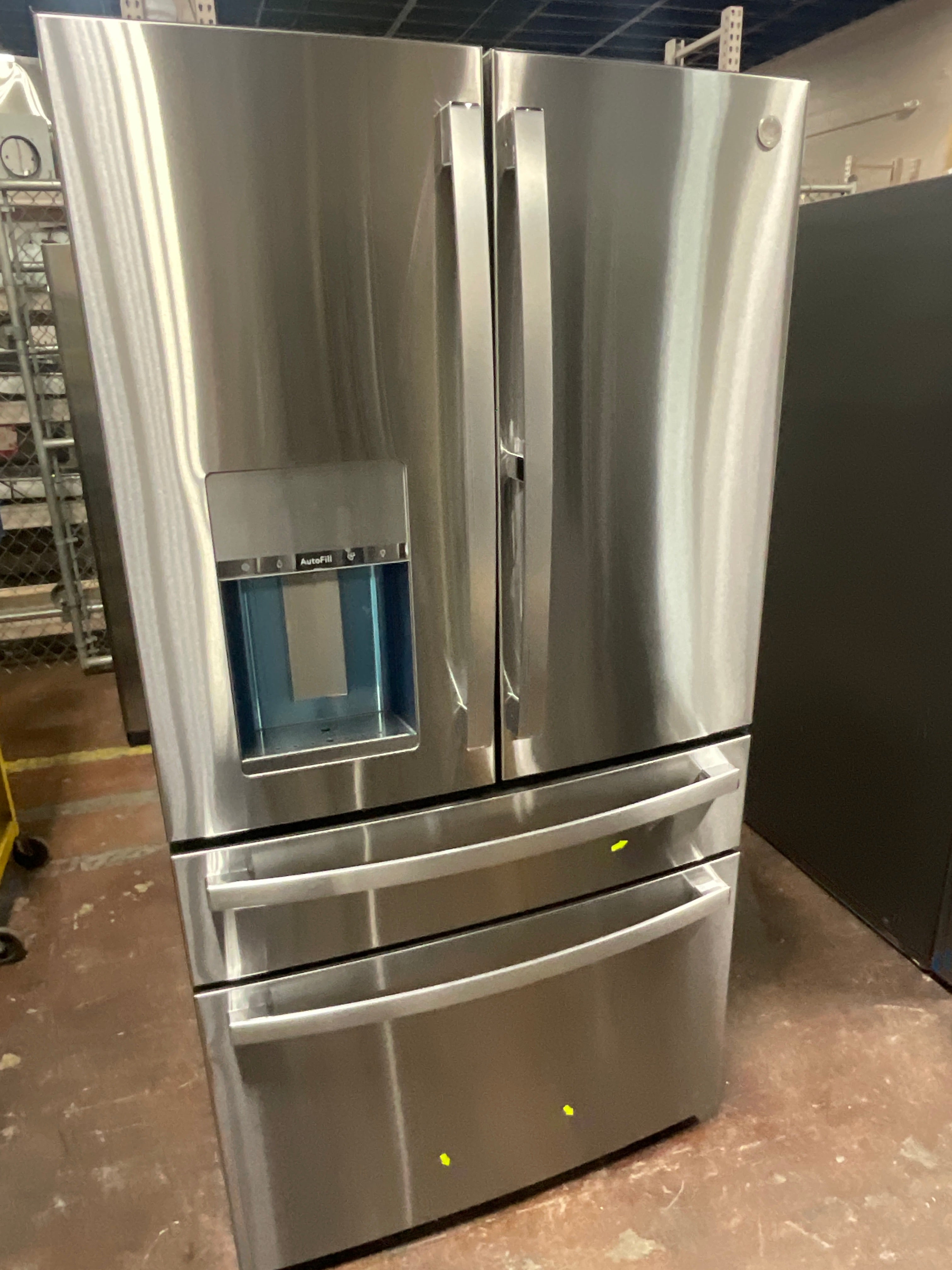GE Profile™ ENERGY STAR® 27.9 Cu. Ft. Smart Fingerprint Resistant 4-Door French-Door Refrigerator with Door In Door