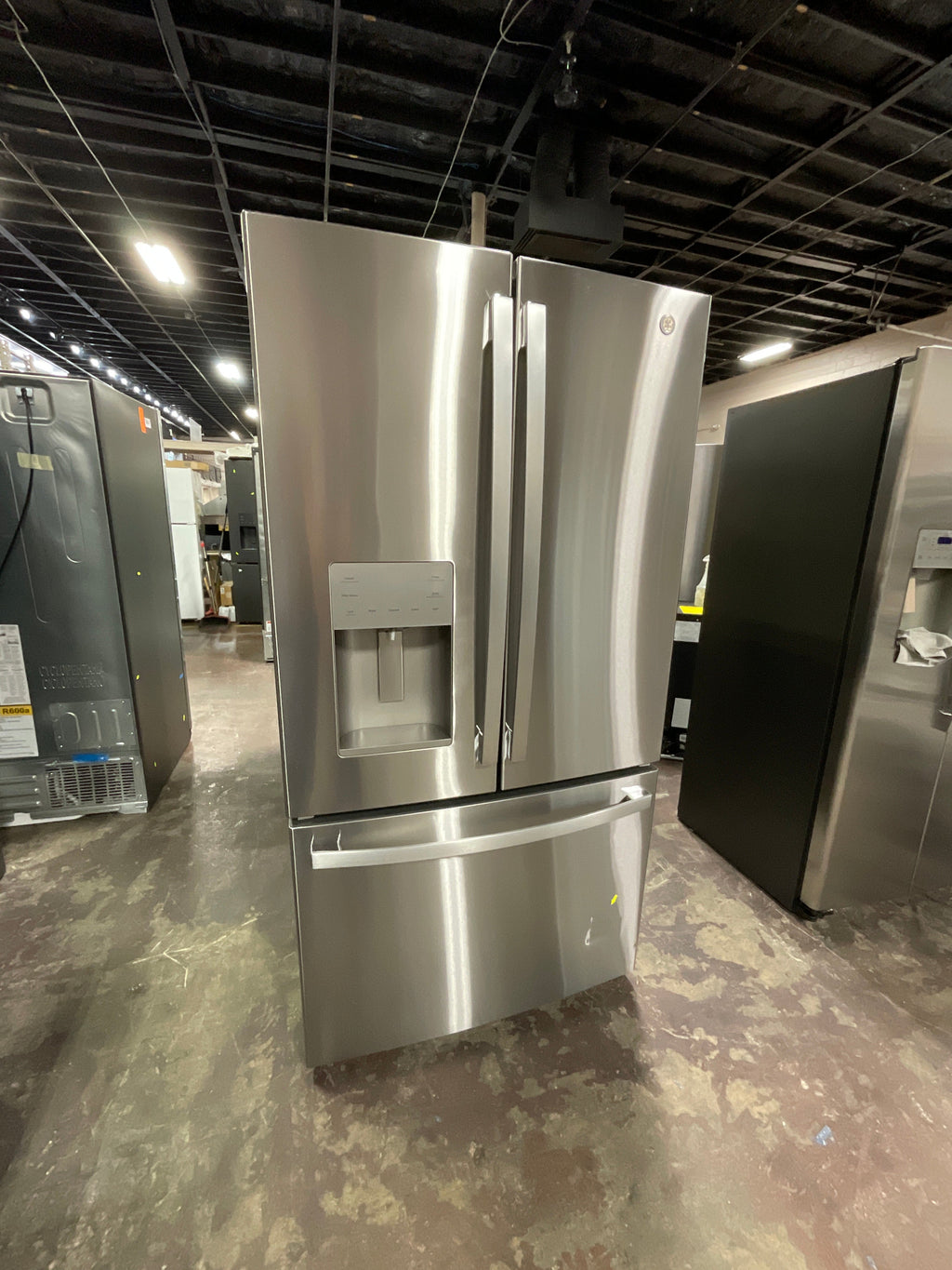 GE ENERGY STAR 25.7 Cu. Ft. Fingerprint Resistant French-Door Refrigerator