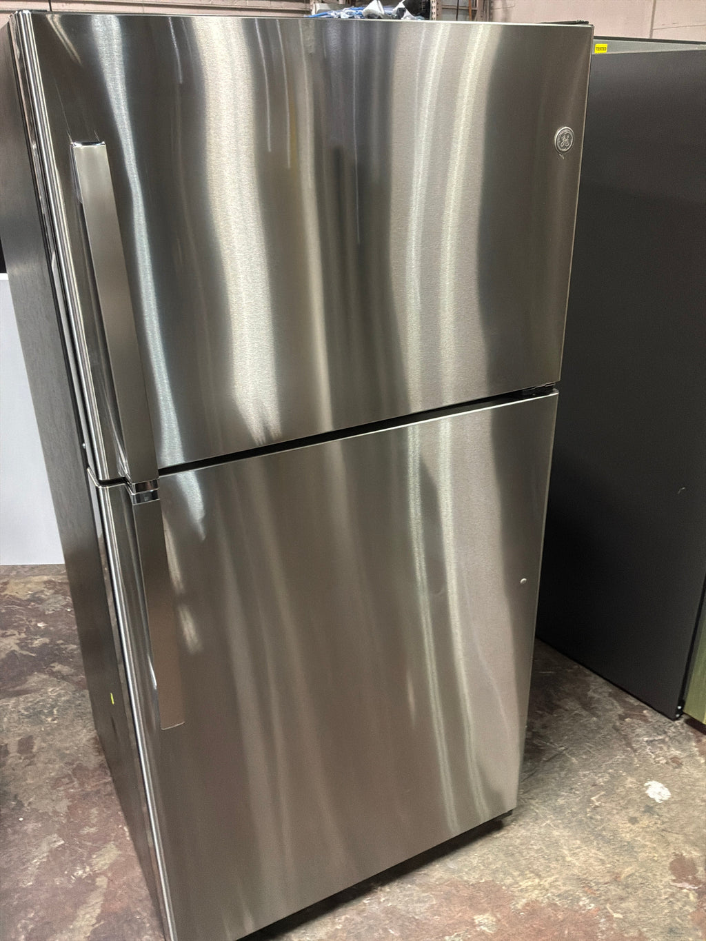 GE® 21.9 Cu. Ft. Garage Ready Top-Freezer Refrigerator