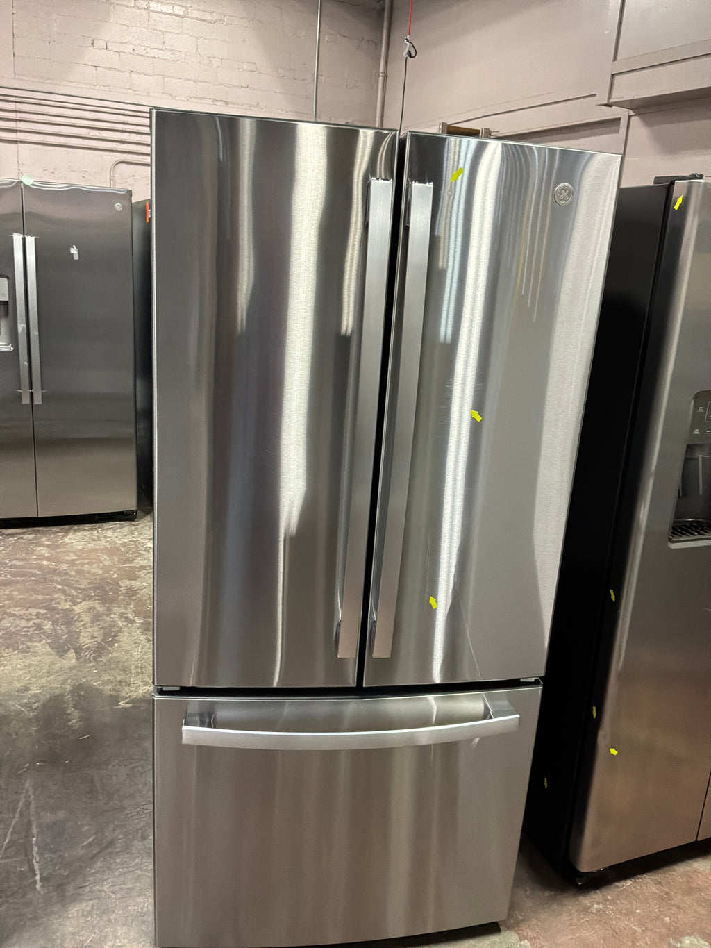 GE® ENERGY STAR® 18.6 Cu. Ft. Counter-Depth French-Door Refrigerator
