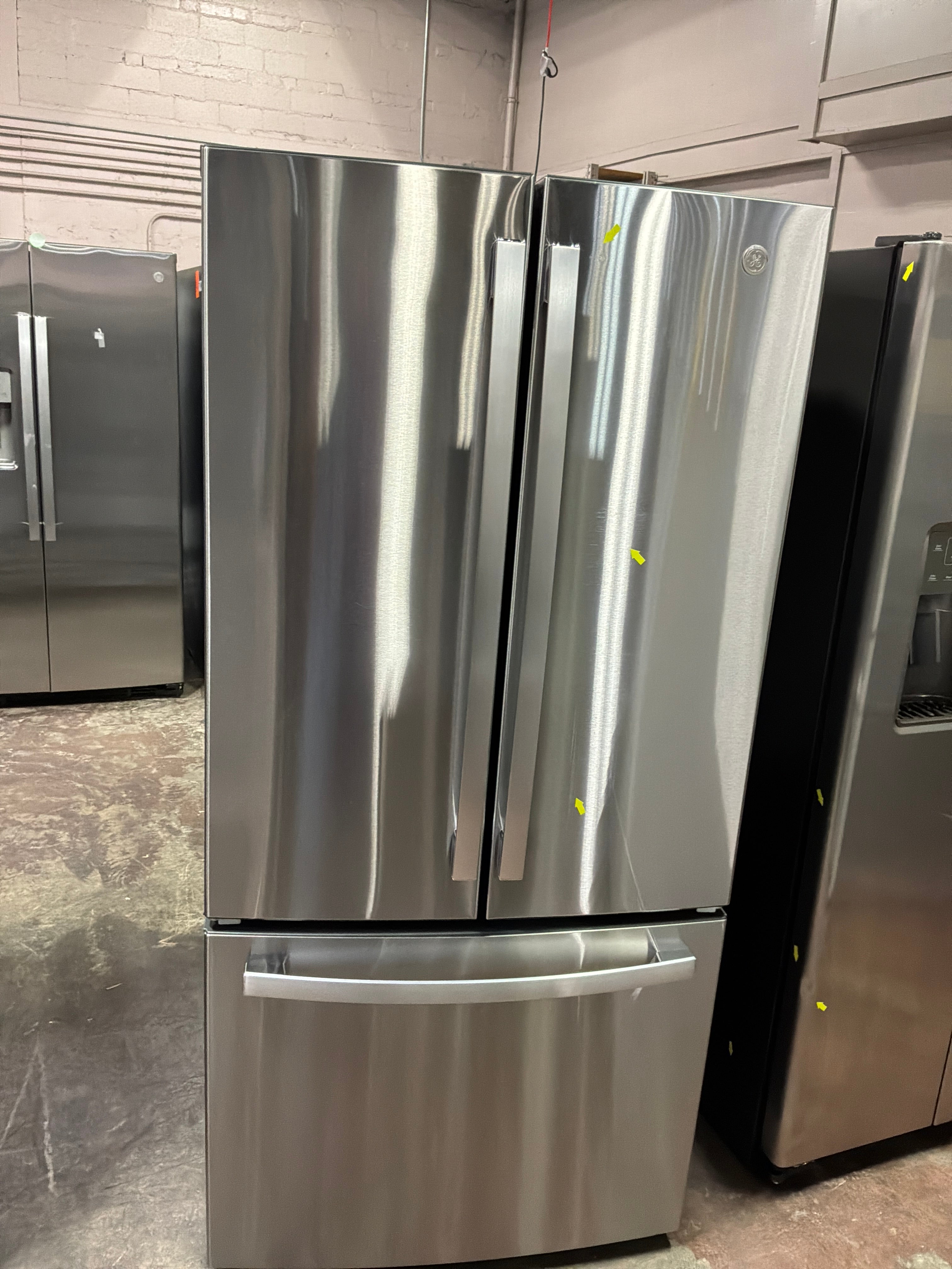GE® ENERGY STAR® 18.6 Cu. Ft. Counter-Depth French-Door Refrigerator