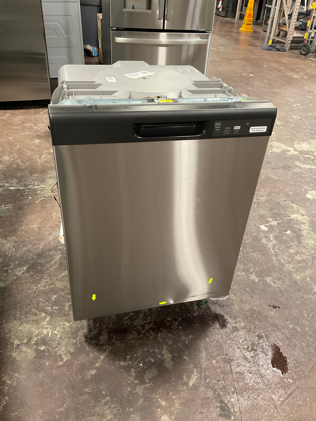 GE® Dishwasher with Front Controls