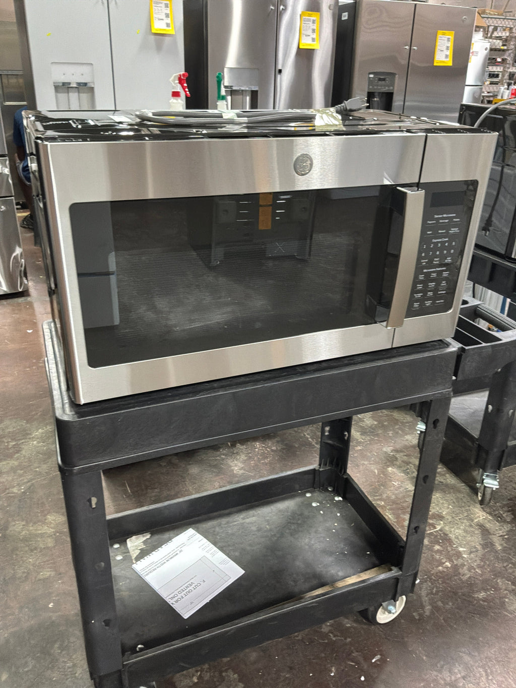 GE® 1.9 Cu. Ft. Over-the-Range Sensor Microwave Oven