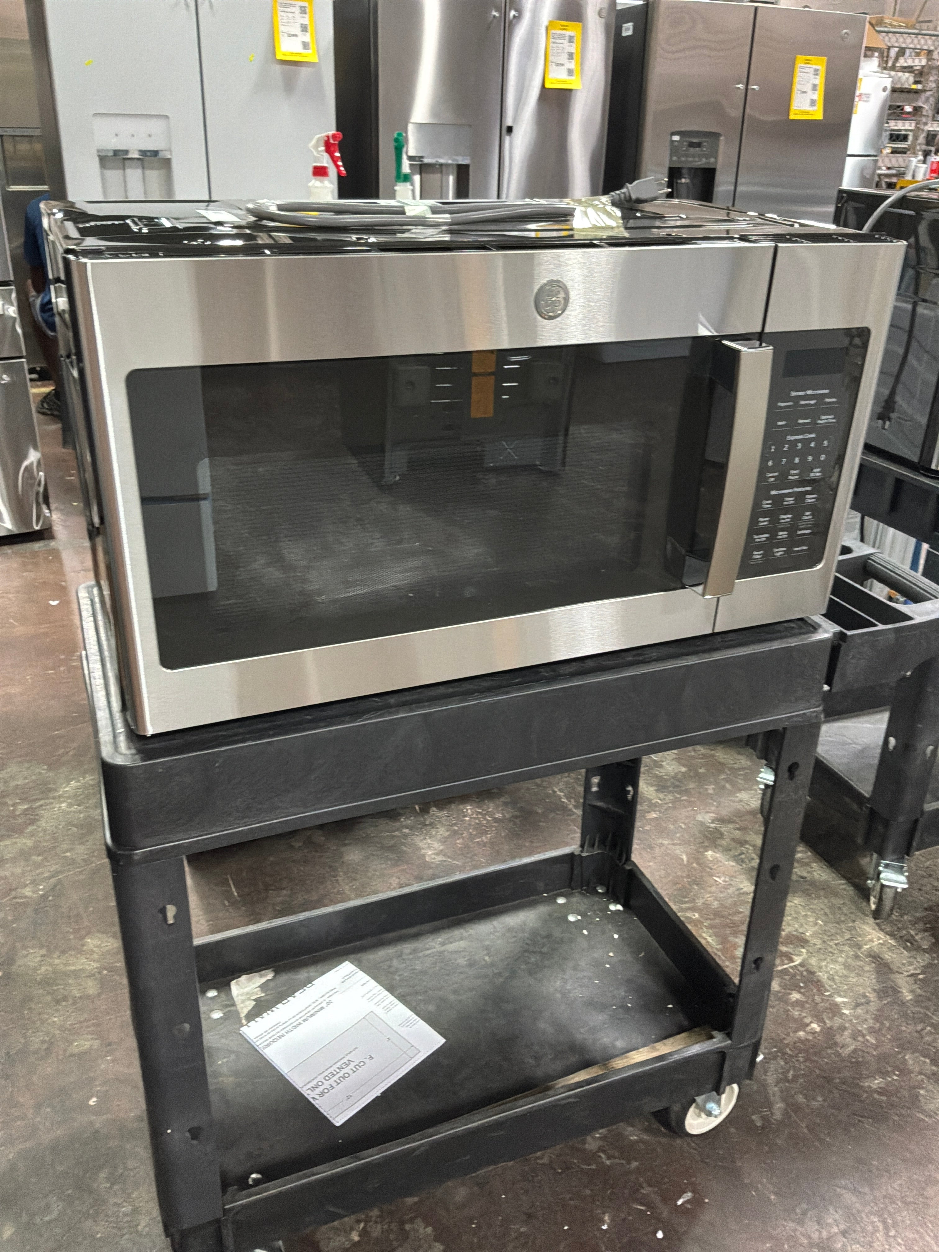 GE® 1.9 Cu. Ft. Over-the-Range Sensor Microwave Oven