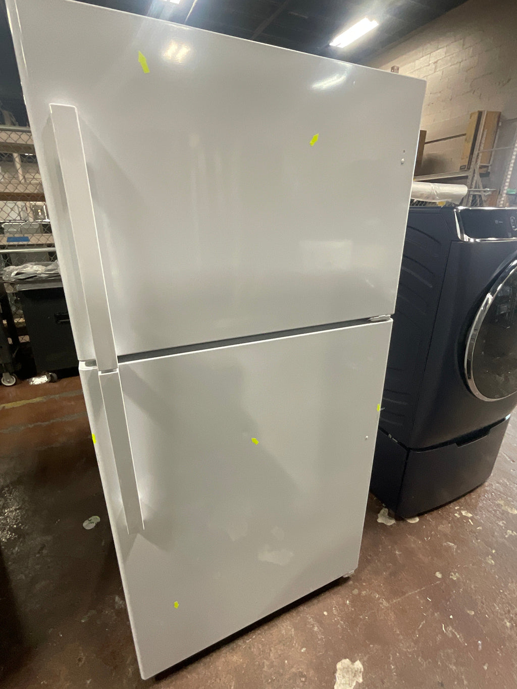 GE® 21.9 Cu. Ft. Garage Ready Top-Freezer Refrigerator