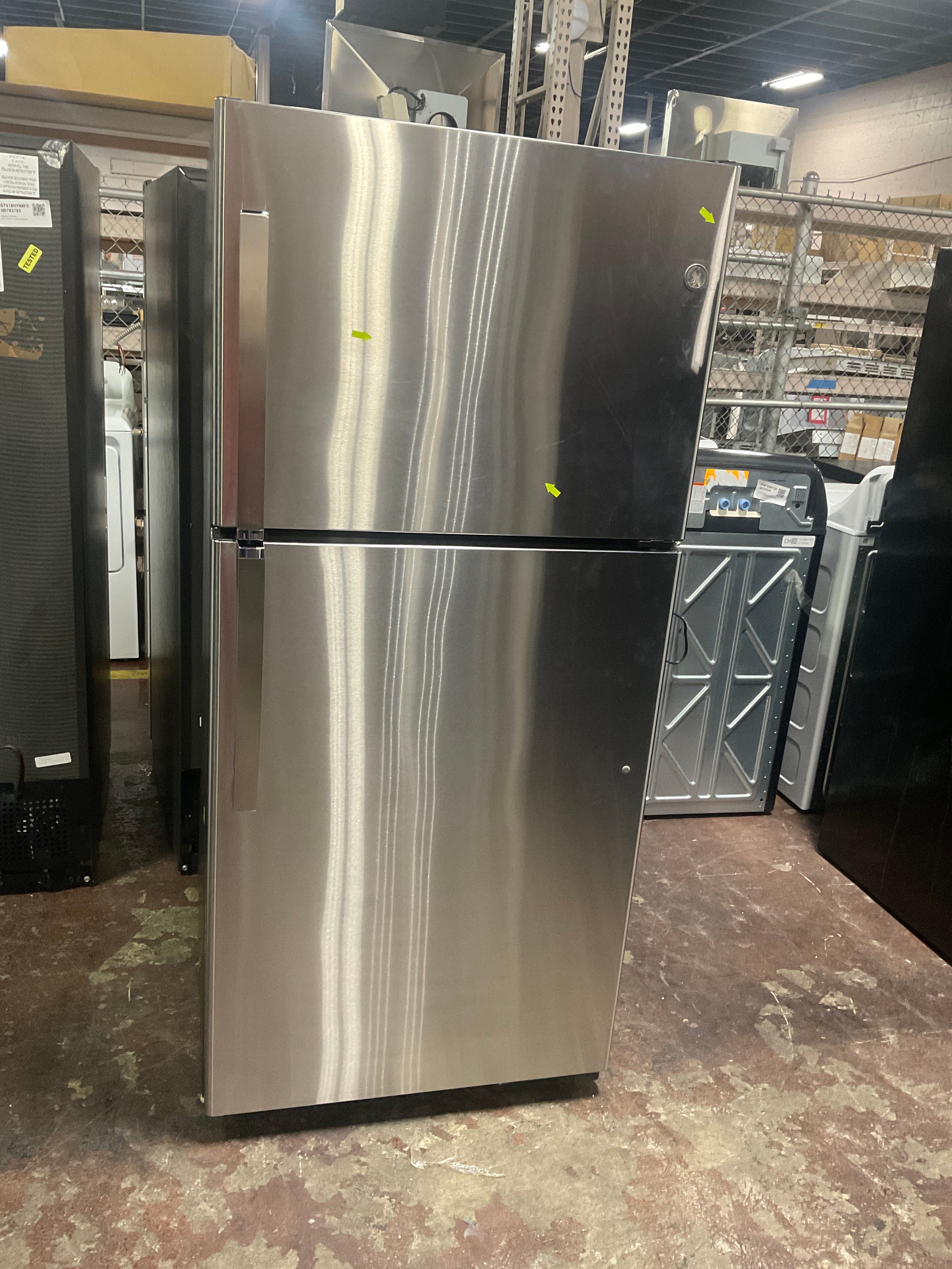 GE GE® ENERGY STAR® 19.2 Cu. Ft. Top-Freezer Refrigerator