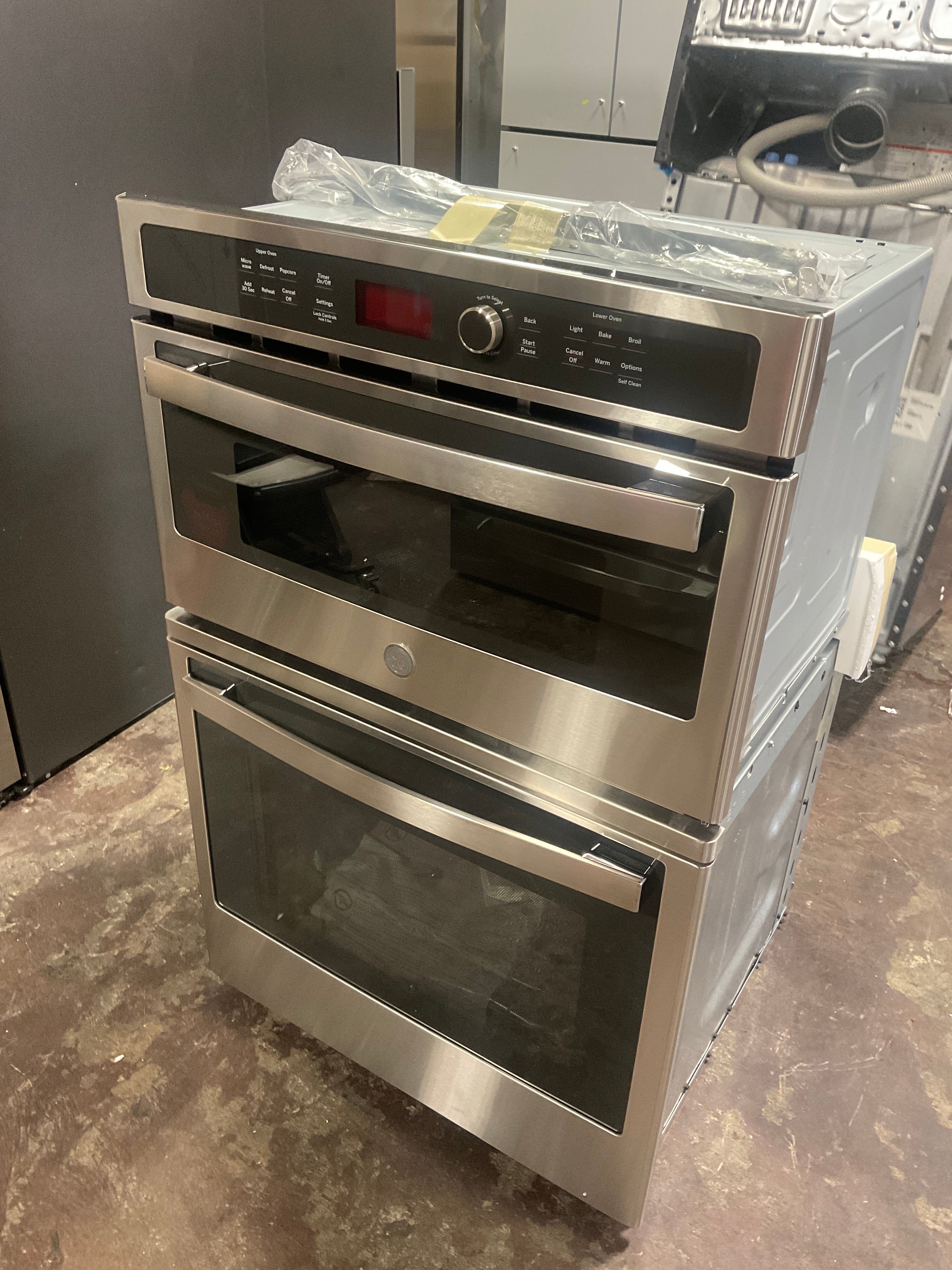 GE® 27" Built-In Combination Microwave/Thermal Wall Oven