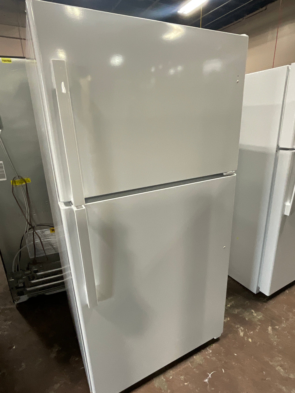 GE® 21.9 Cu. Ft. Garage Ready Top-Freezer Refrigerator