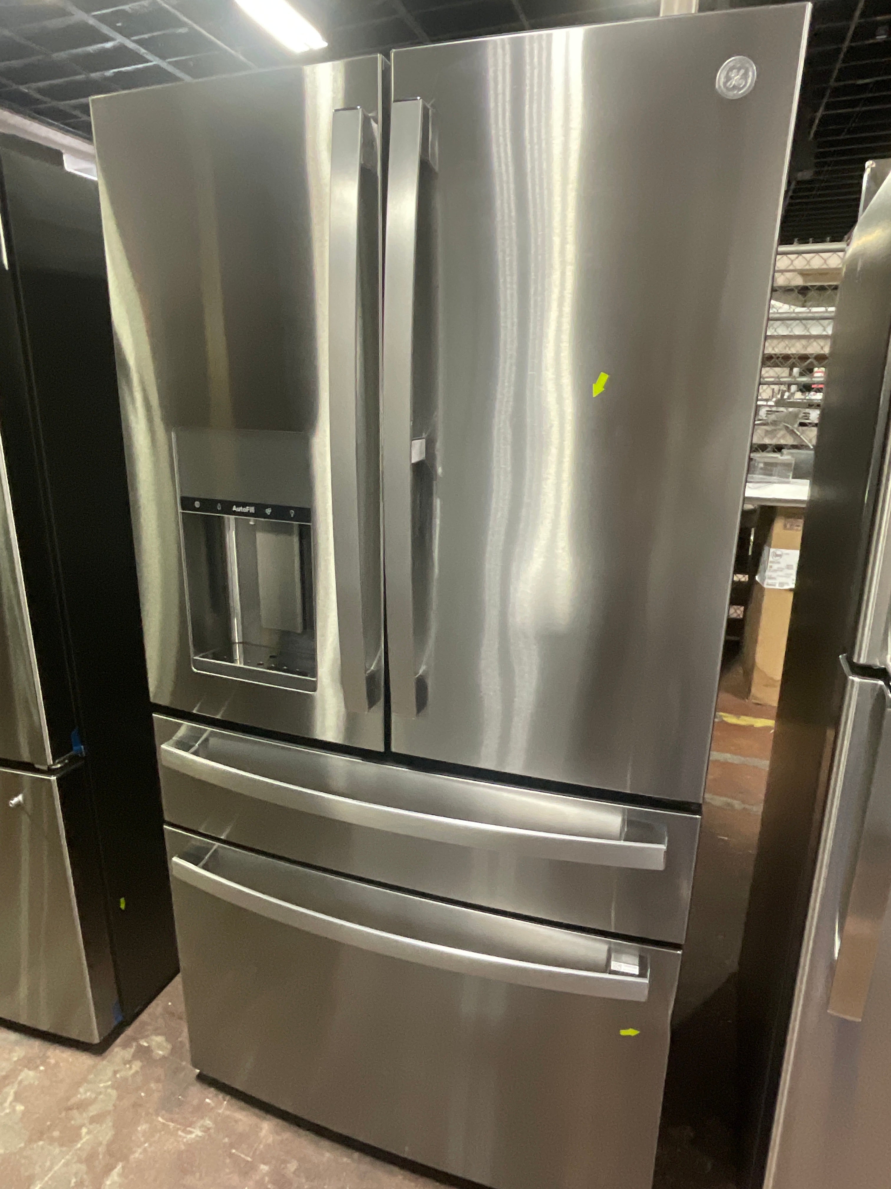 GE Profile™ ENERGY STAR® 27.9 Cu. Ft. Smart Fingerprint Resistant 4-Door French-Door Refrigerator with Door In Door