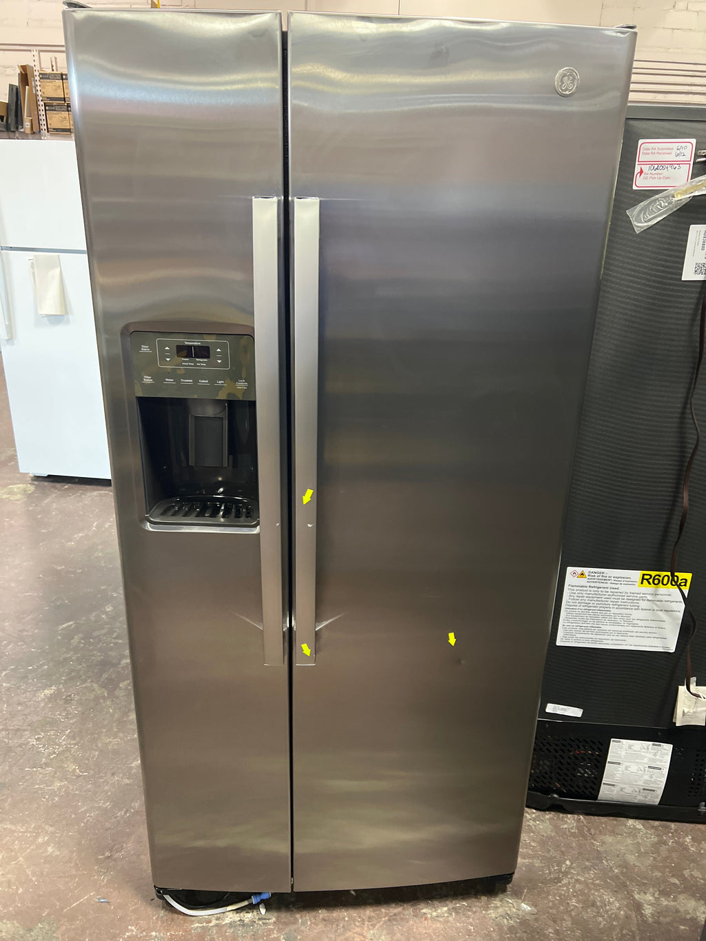 GE 23.0 Cu. Ft. Side-By-Side Refrigerator