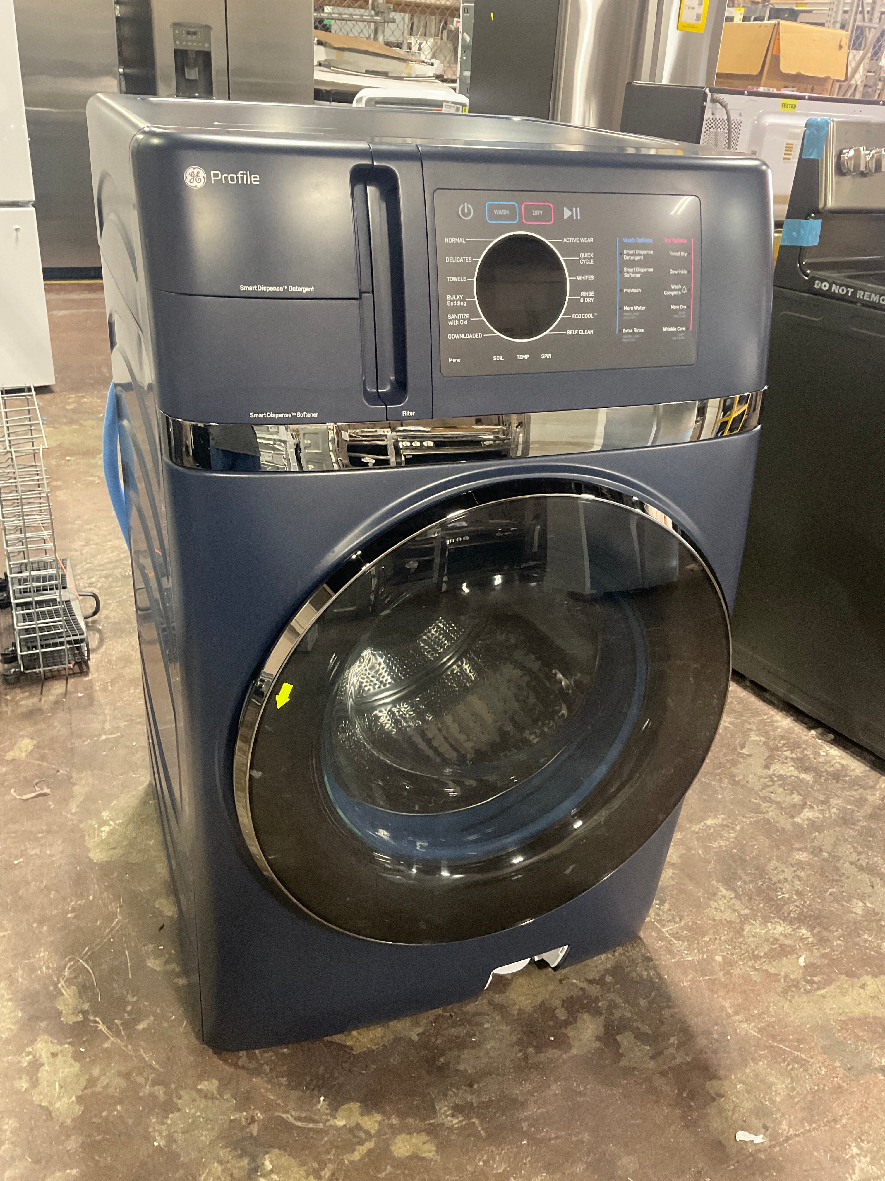 GE Profile™ ENERGY STAR® 4.8 cu. ft. Capacity UltraFast Combo with Ventless Inverter Heat Pump Technology Washer/Dryer
