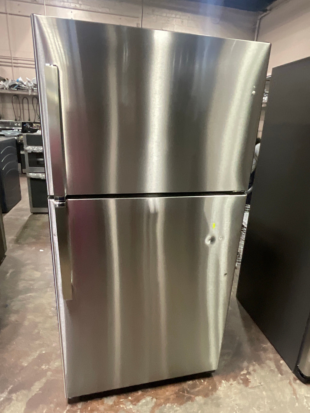 GE® 21.9 Cu. Ft. Garage Ready Top-Freezer Refrigerator