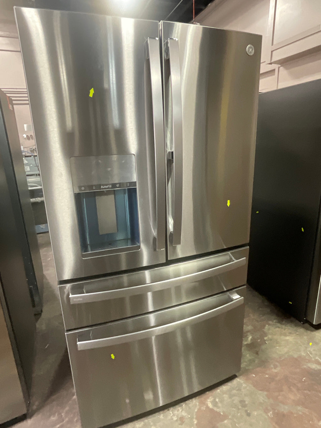 GE Profile™ ENERGY STAR® 27.9 Cu. Ft. Smart Fingerprint Resistant 4-Door French-Door Refrigerator with Door In Door