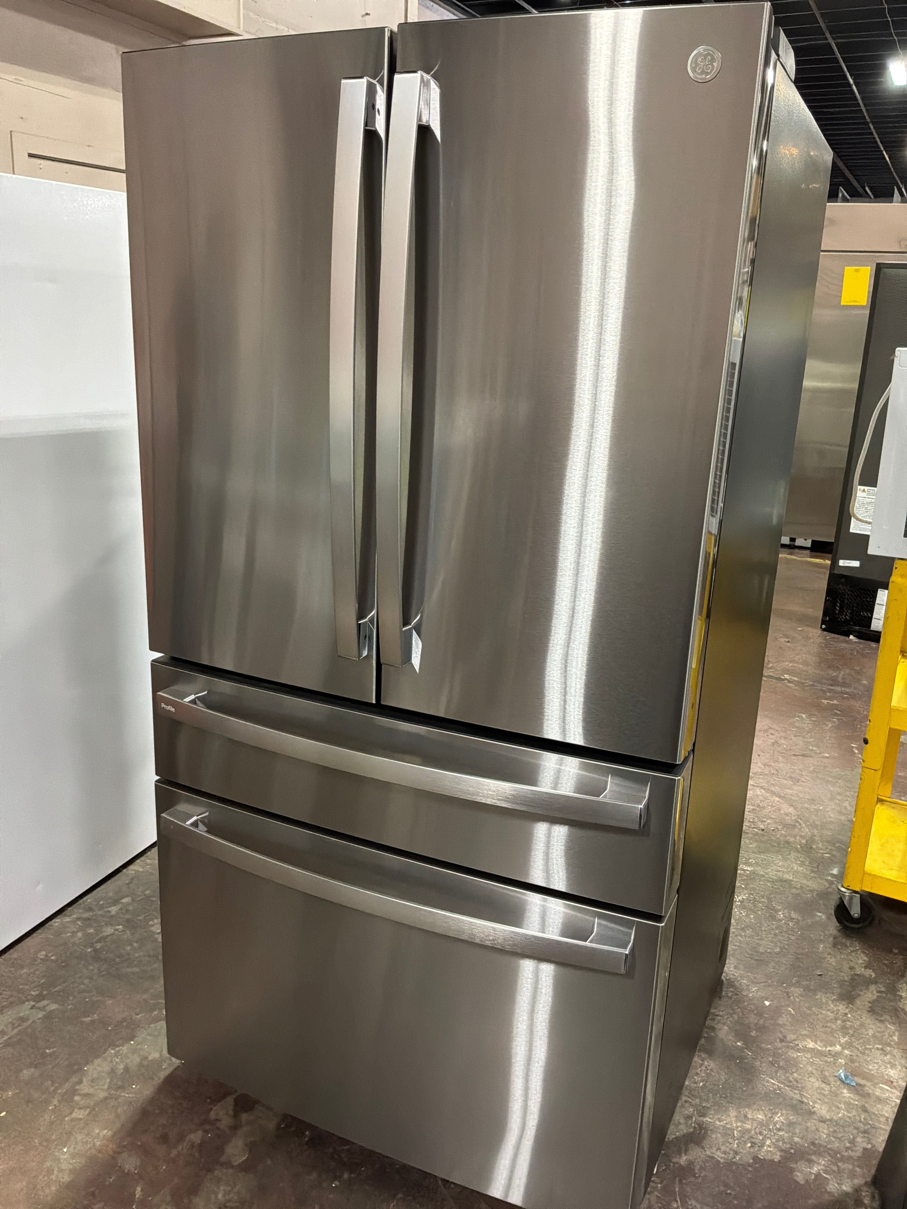 GE Profile™ ENERGY STAR® 28.7 Cu. Ft. Smart Fingerprint Resistant 4-Door French-Door Refrigerator With Dual-Dispense AutoFill Pitcher