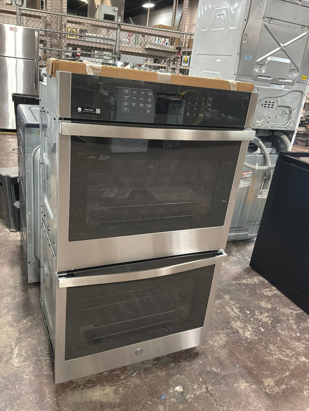 GE® 30" Smart Built-In Self-Clean Double Wall Oven