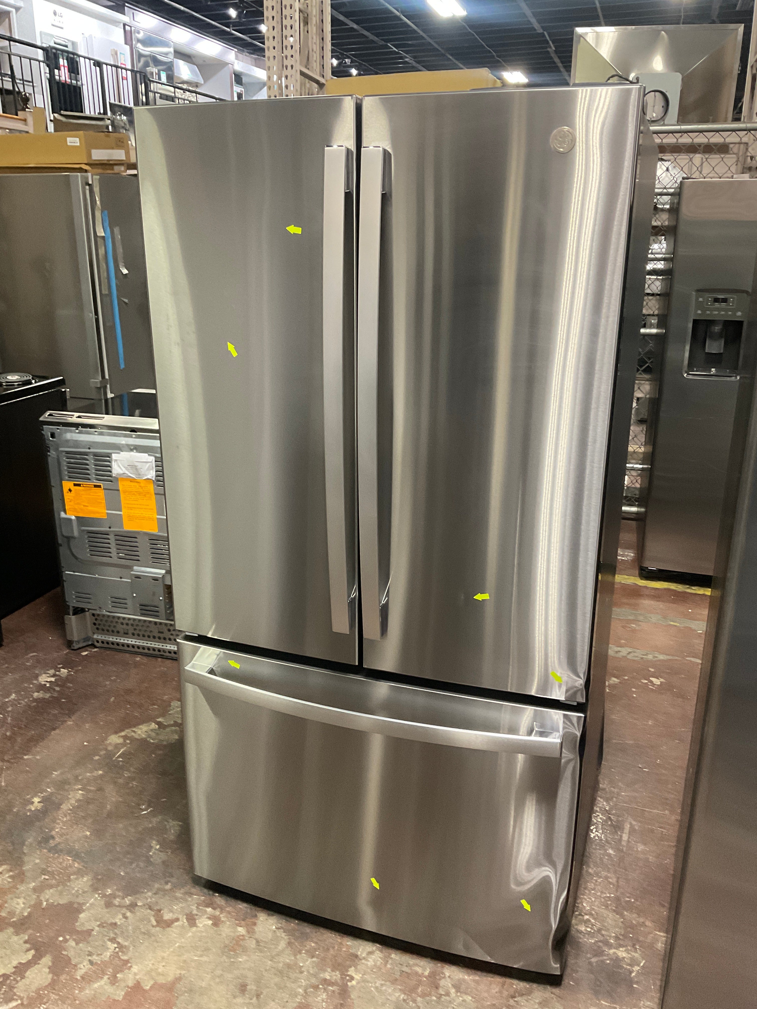 GE ENERGY STAR 27.0 Cu. Ft. Fingerprint Resistant French-Door Refrigerator