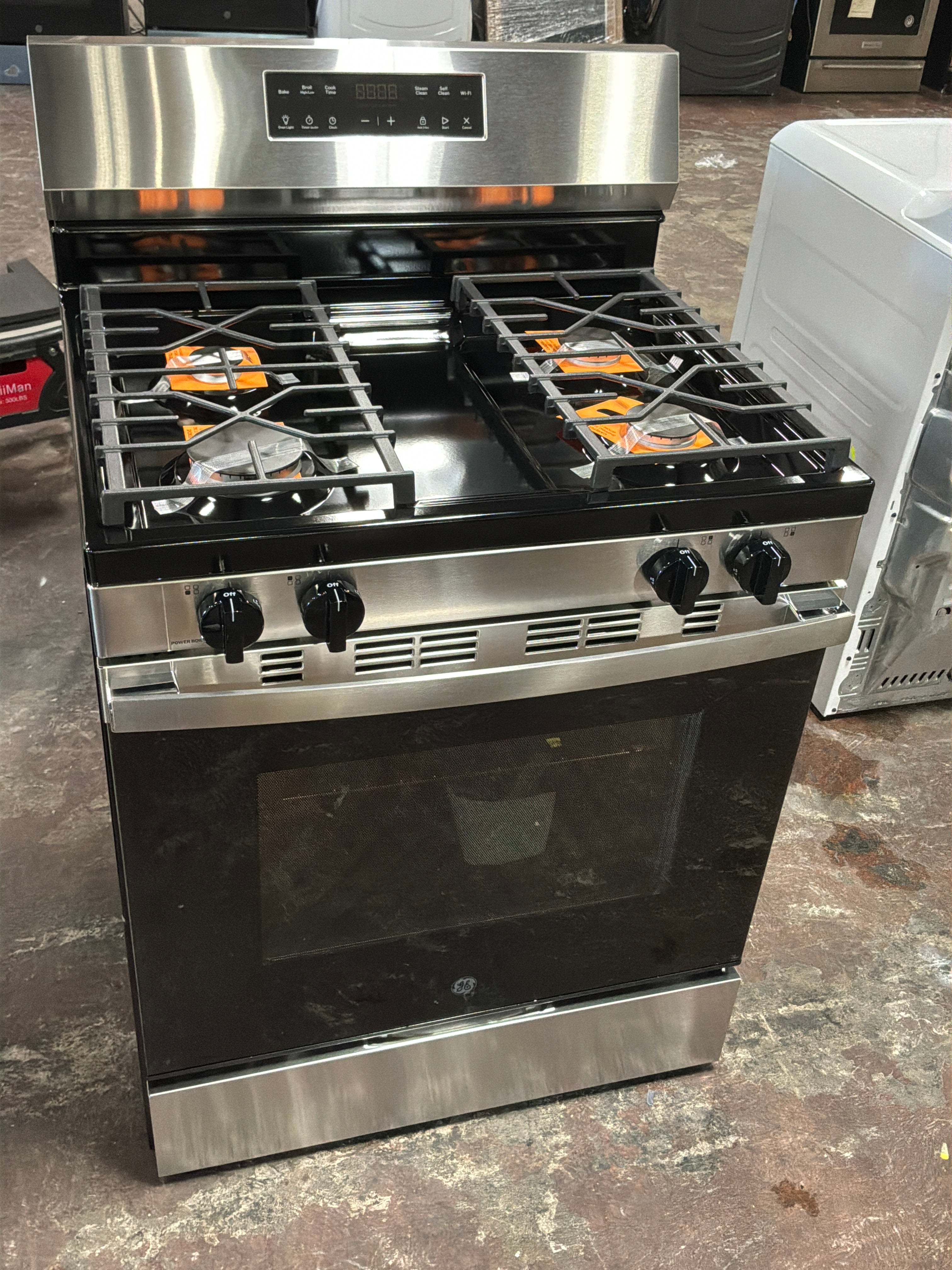 GE® 30" Free-Standing Gas Range