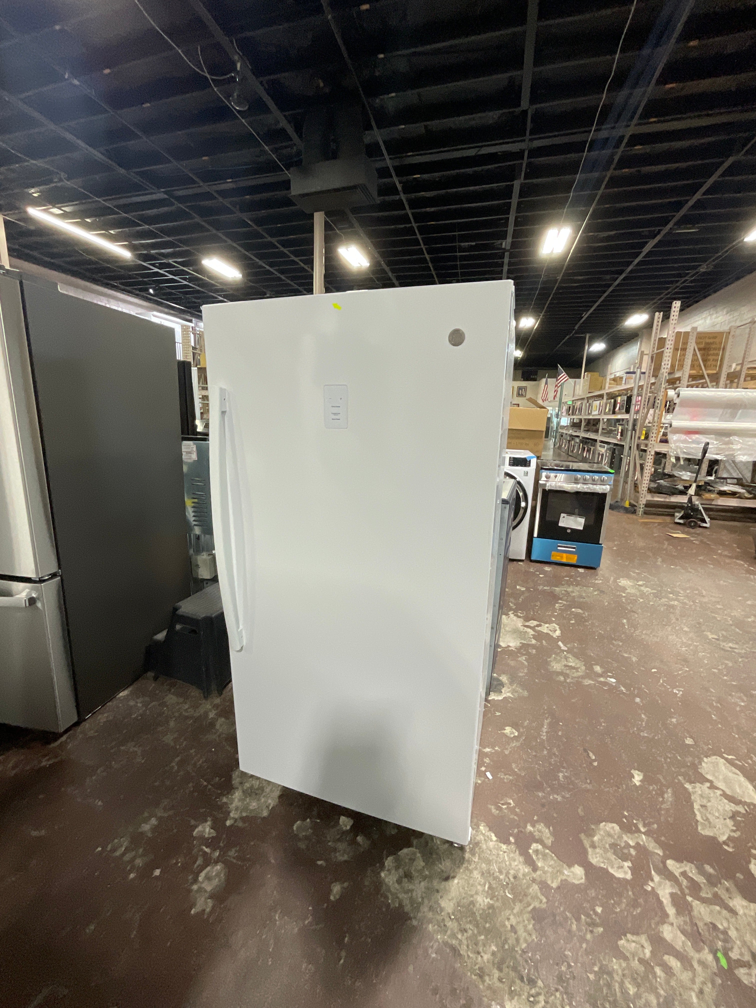 GE® ENERGY STAR® 17.3 Cu. Ft. Frost-Free Garage Ready Upright Freezer