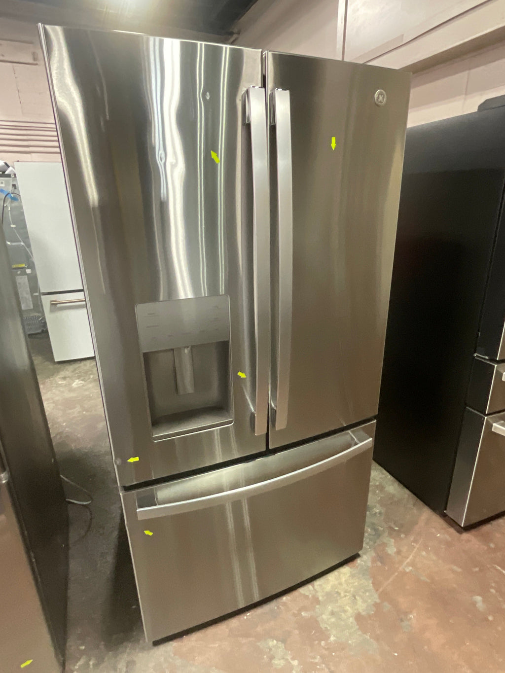 GE ENERGY STAR 25.7 Cu. Ft. Fingerprint Resistant French-Door Refrigerator