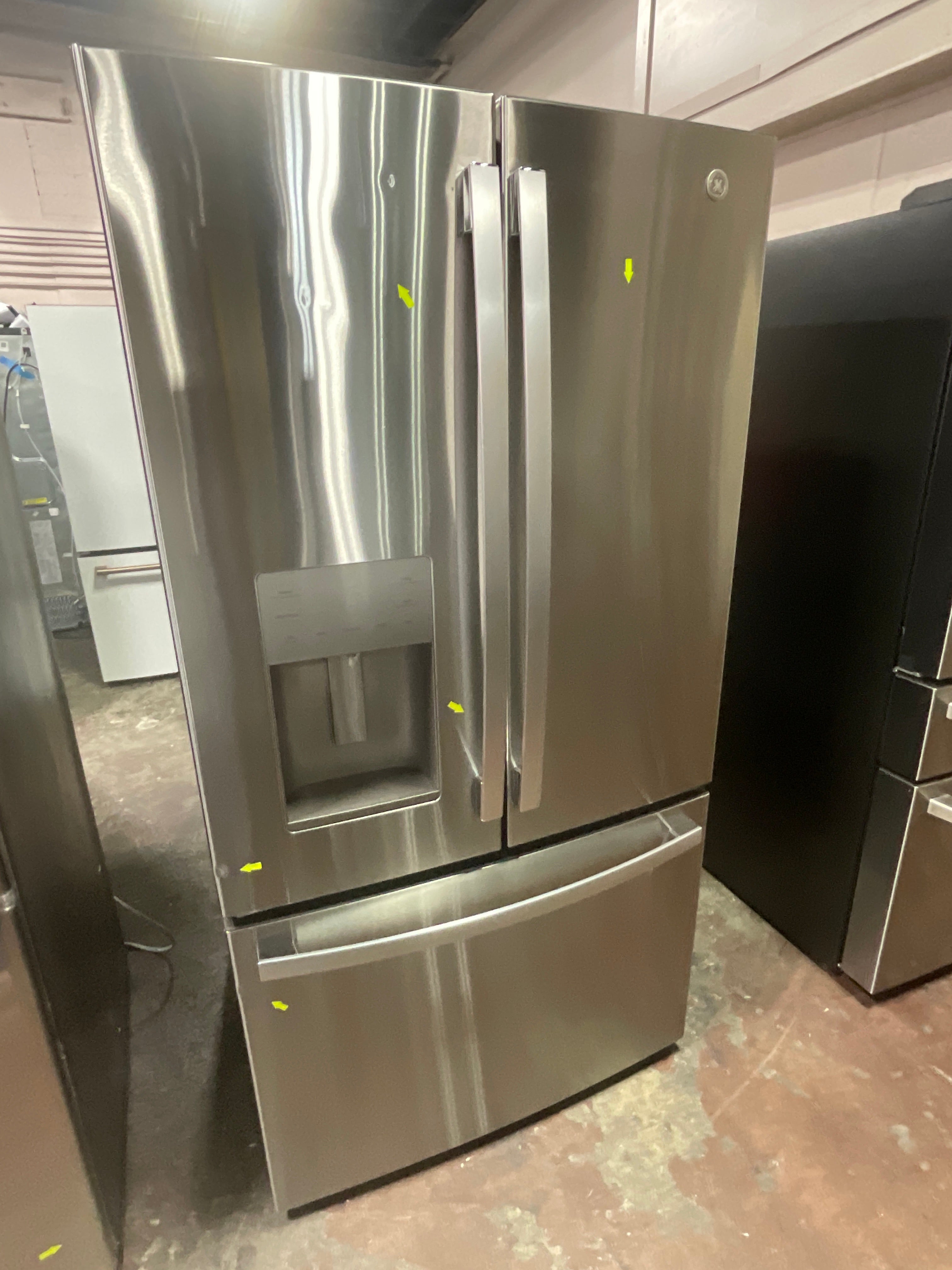 GE ENERGY STAR 25.7 Cu. Ft. Fingerprint Resistant French-Door Refrigerator