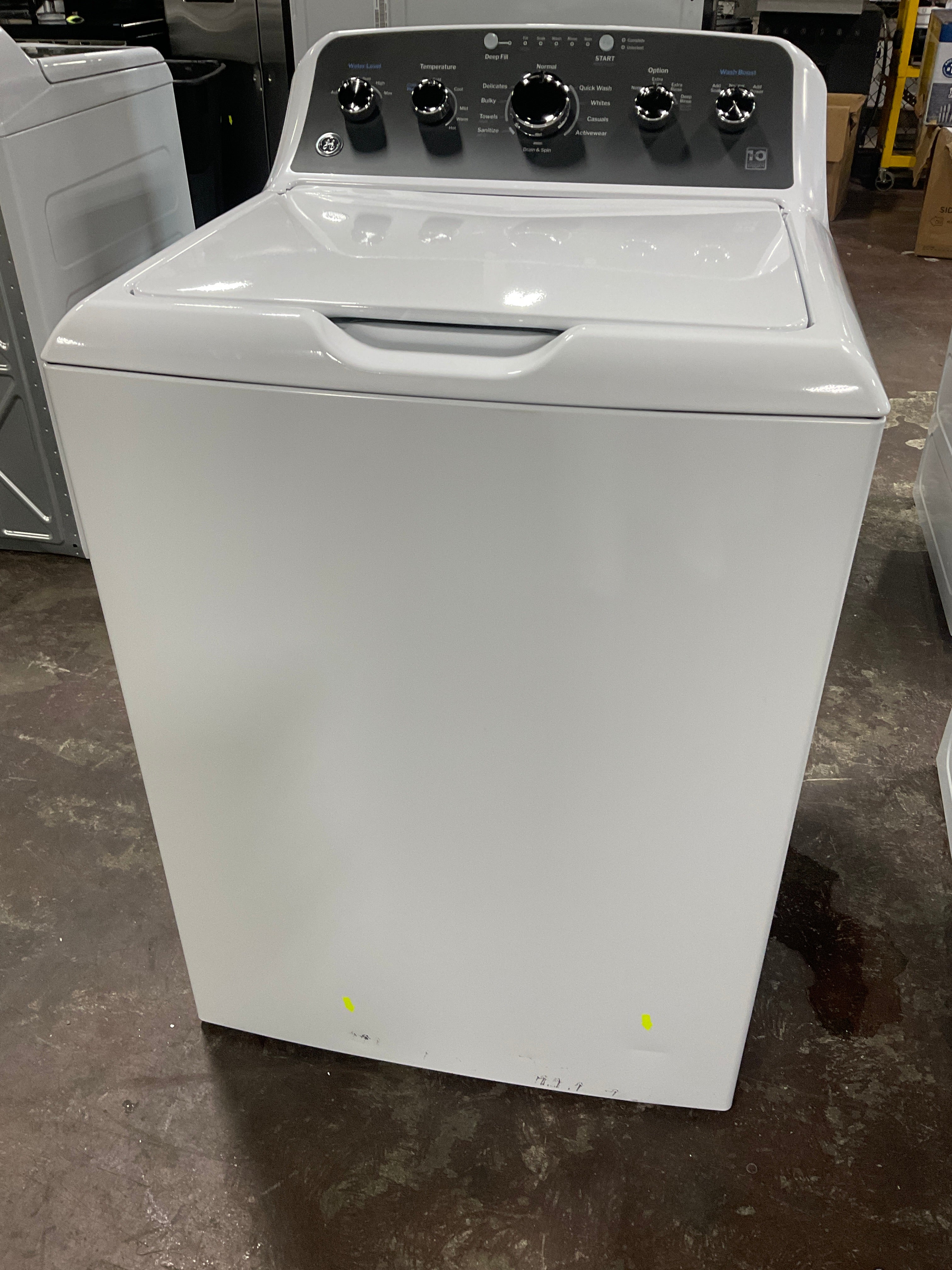 GE GE® 4.5 cu. ft. Capacity Washer with Stainless Steel Basket, Cold Plus and Wash Boost
