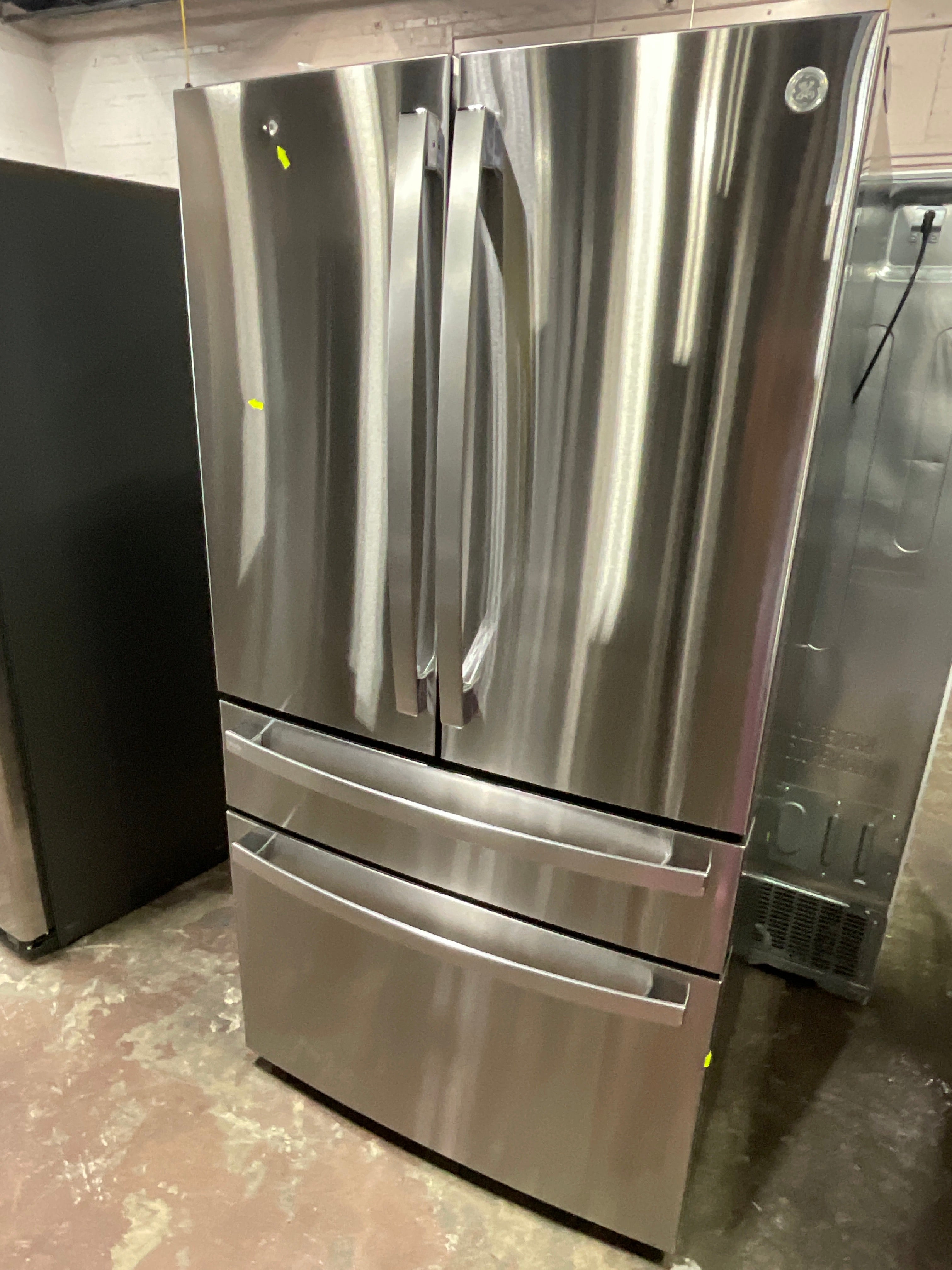 GE Profile™ ENERGY STAR® 23.2 Cu. Ft. Smart Counter-Depth Fingerprint Resistant 4-Door French-Door Refrigerator
