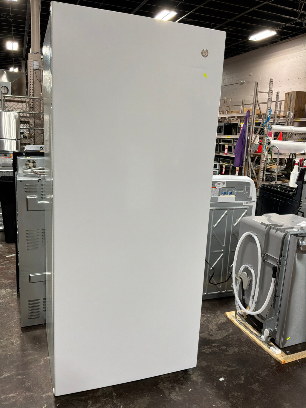 GE® 21.3 Cu. Ft. Frost-Free Garage Ready Upright Freezer